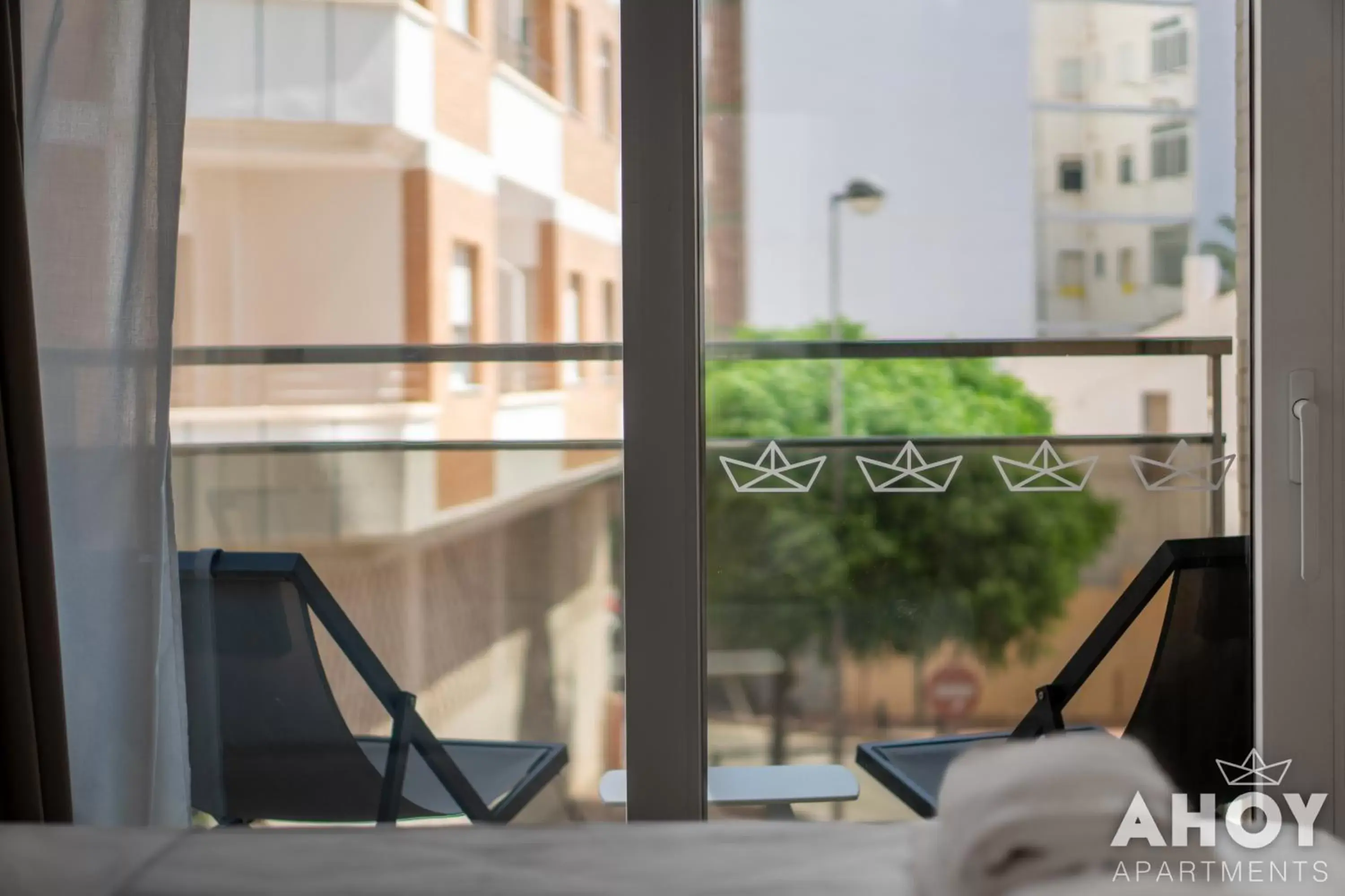 Balcony/Terrace in Ahoy Apartments