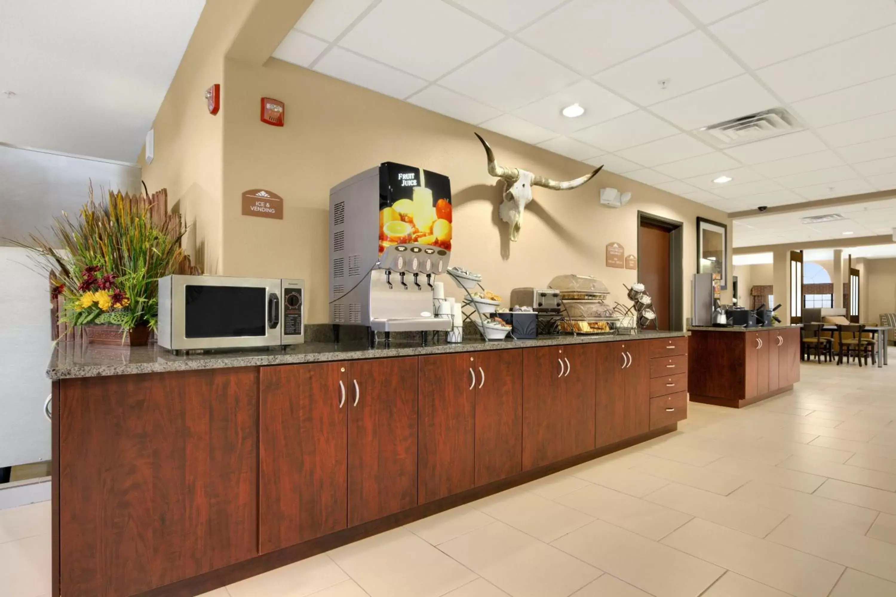 Restaurant/places to eat in Microtel Inn & Suites by Wyndham Round Rock