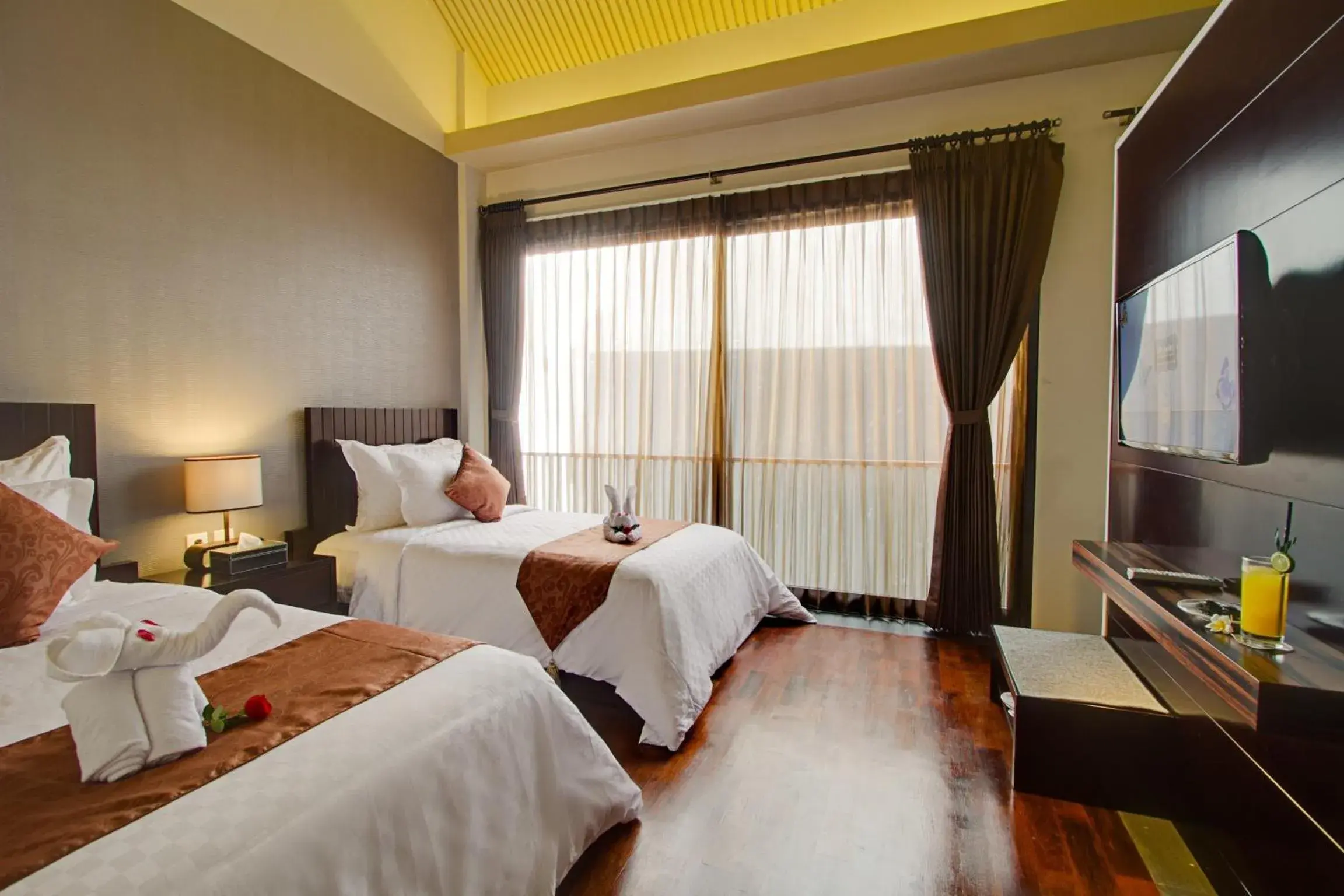 Bedroom, Bed in 18 Suite Villa Loft at Kuta