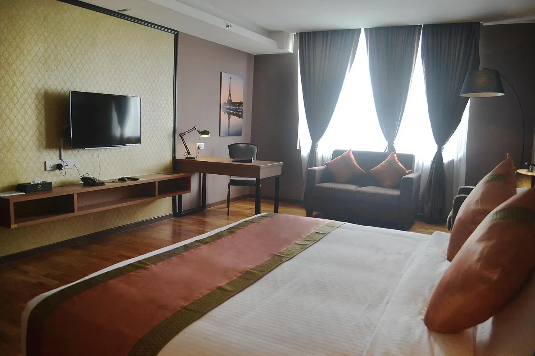 Photo of the whole room, Bed in Millesime Hotel Johor Bahru