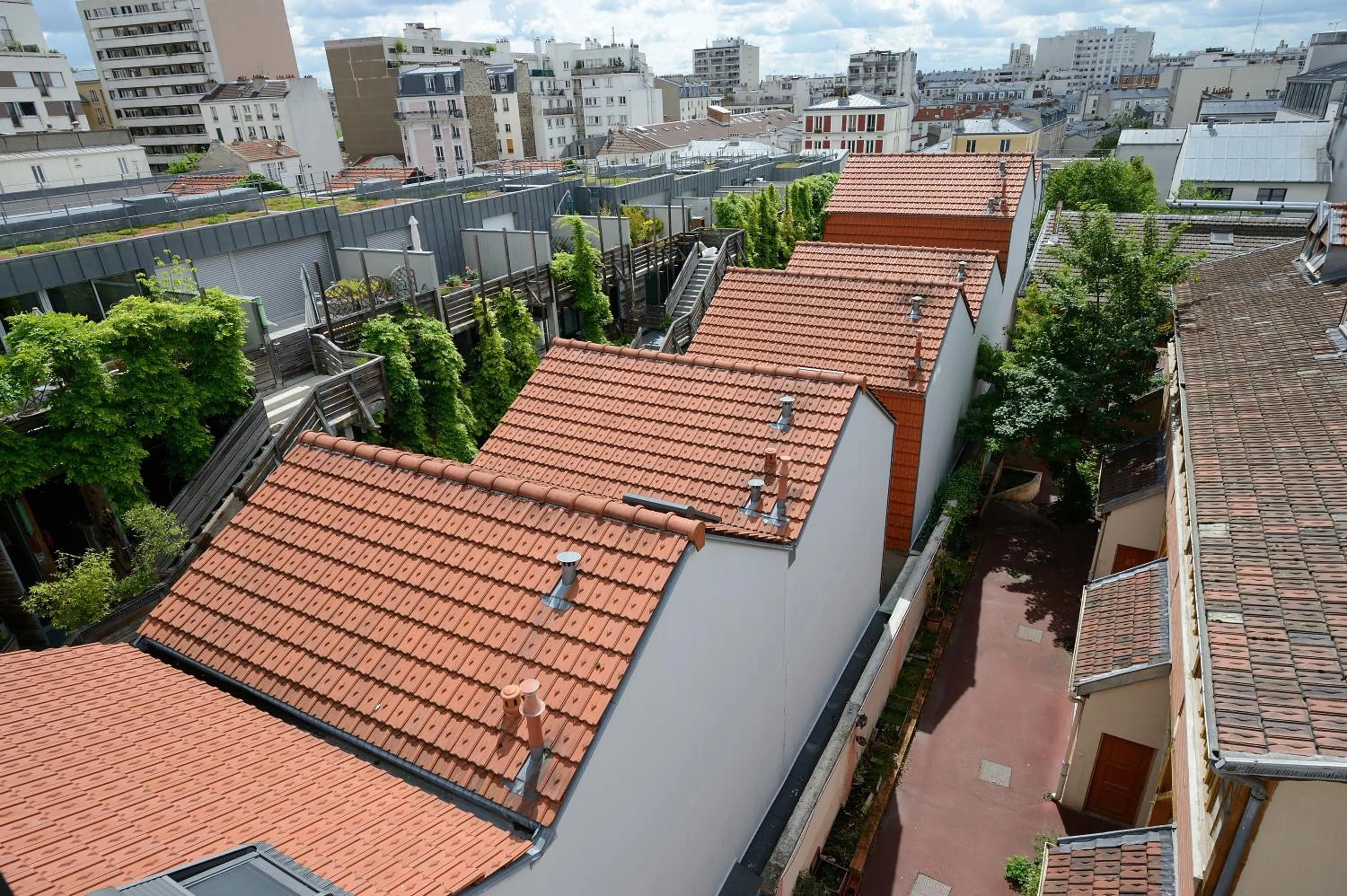 City view in Hotel Terre Neuve