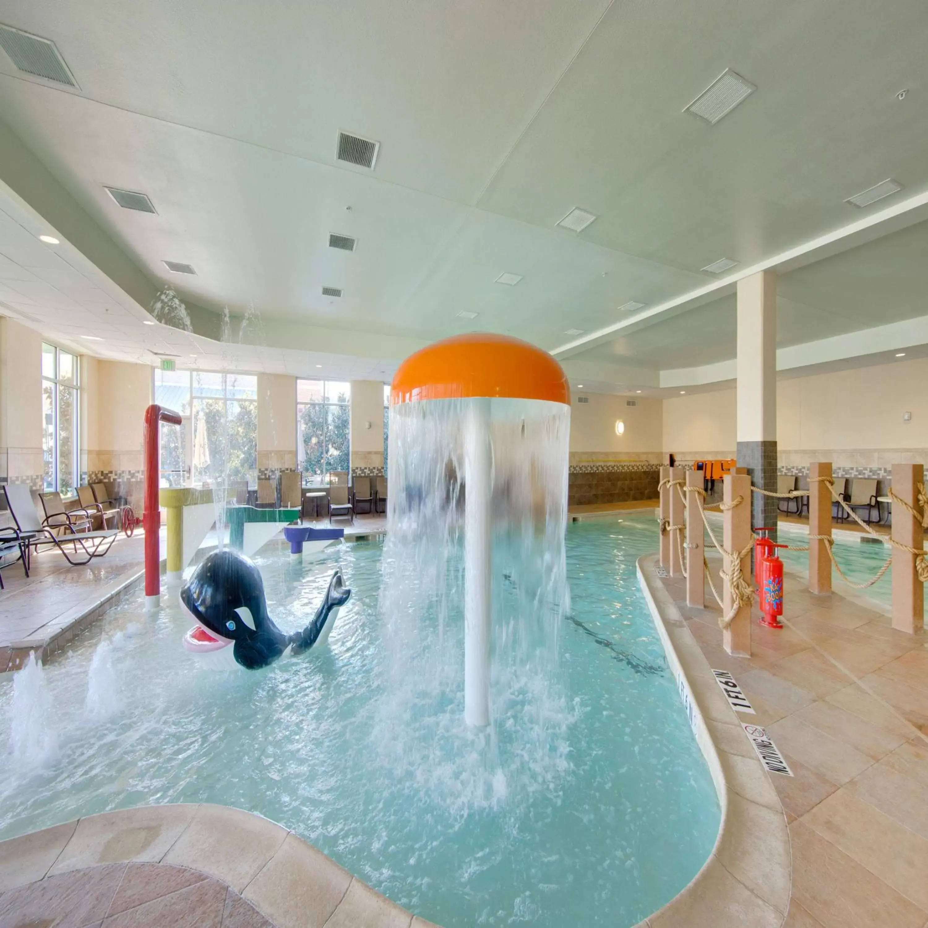 Pool view, Swimming Pool in Hilton Garden Inn Fort Worth Medical Center