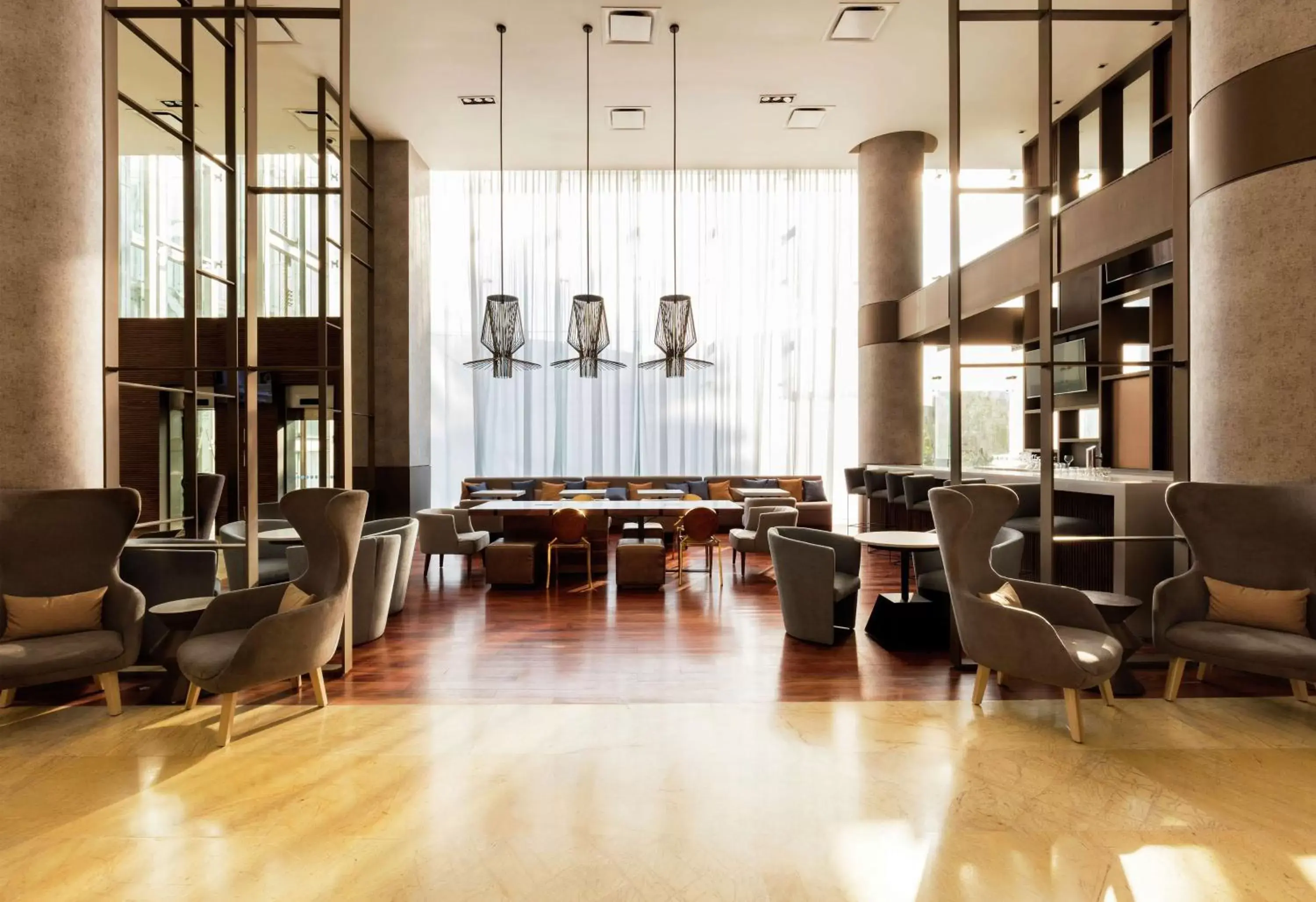Lobby or reception, Restaurant/Places to Eat in Doubletree By Hilton Mexico City Santa Fe