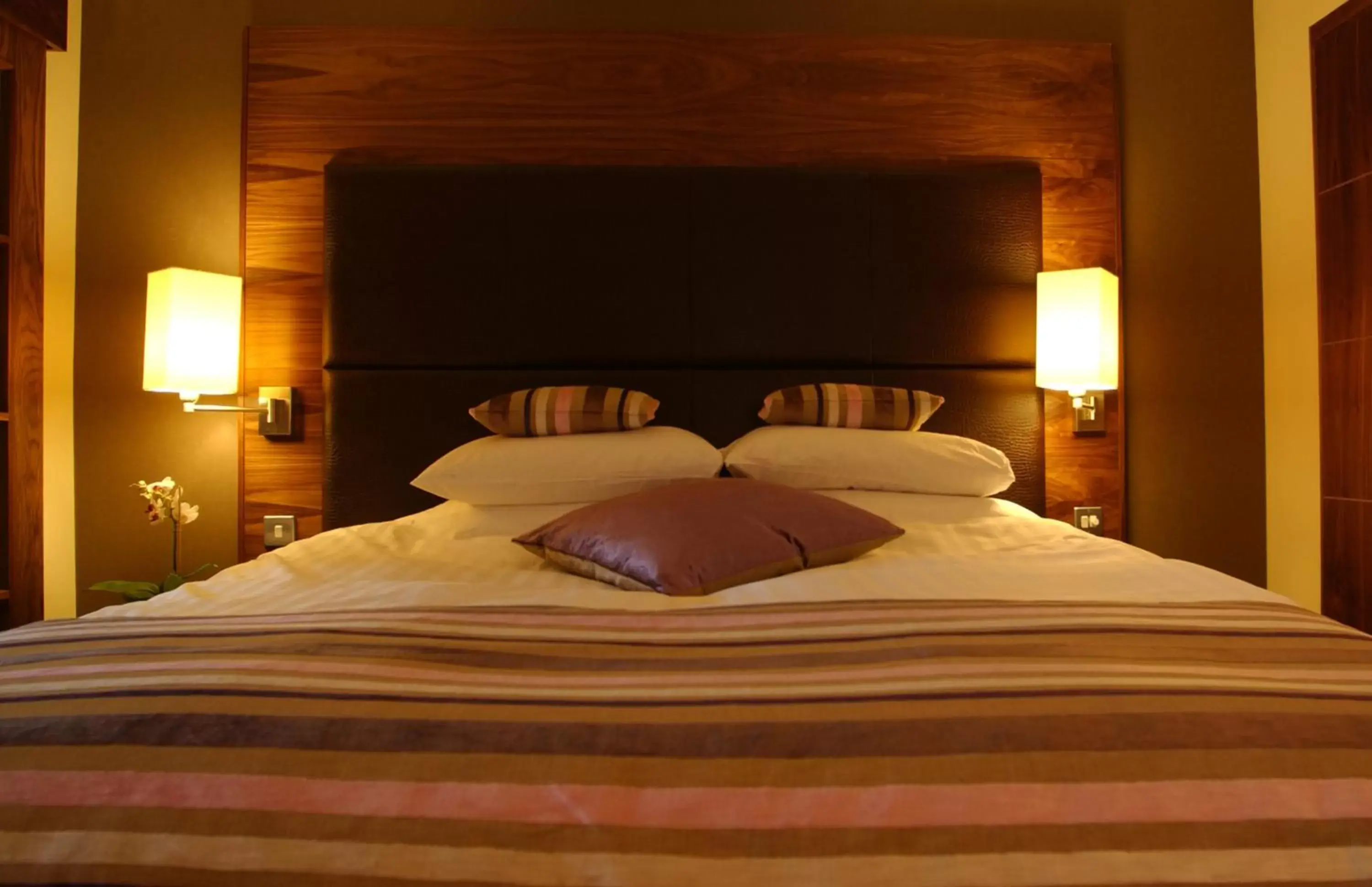 Bed in The Big Blue Hotel - Blackpool Pleasure Beach Bed in The Big Blue Hotel - Blackpool Pleasure Beach