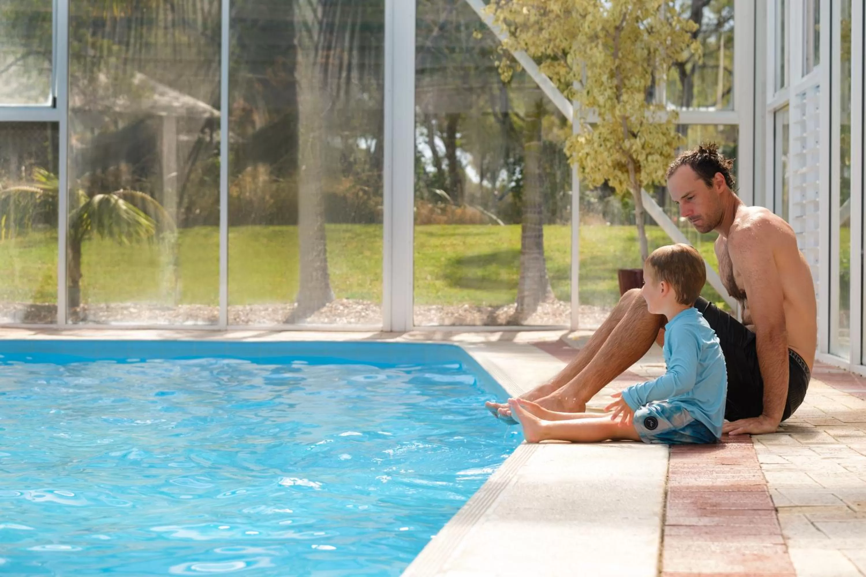 Pool view in Bayview Geographe Resort