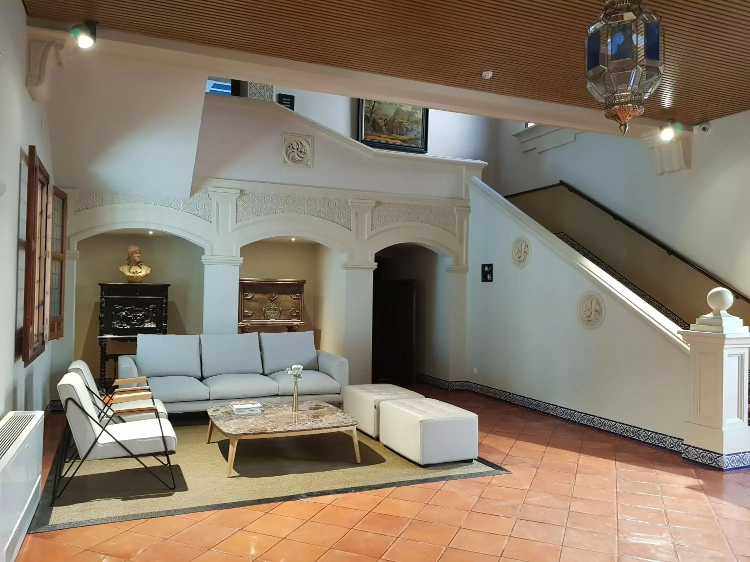 Lobby or reception, Seating Area in Hotel Maria Cristina