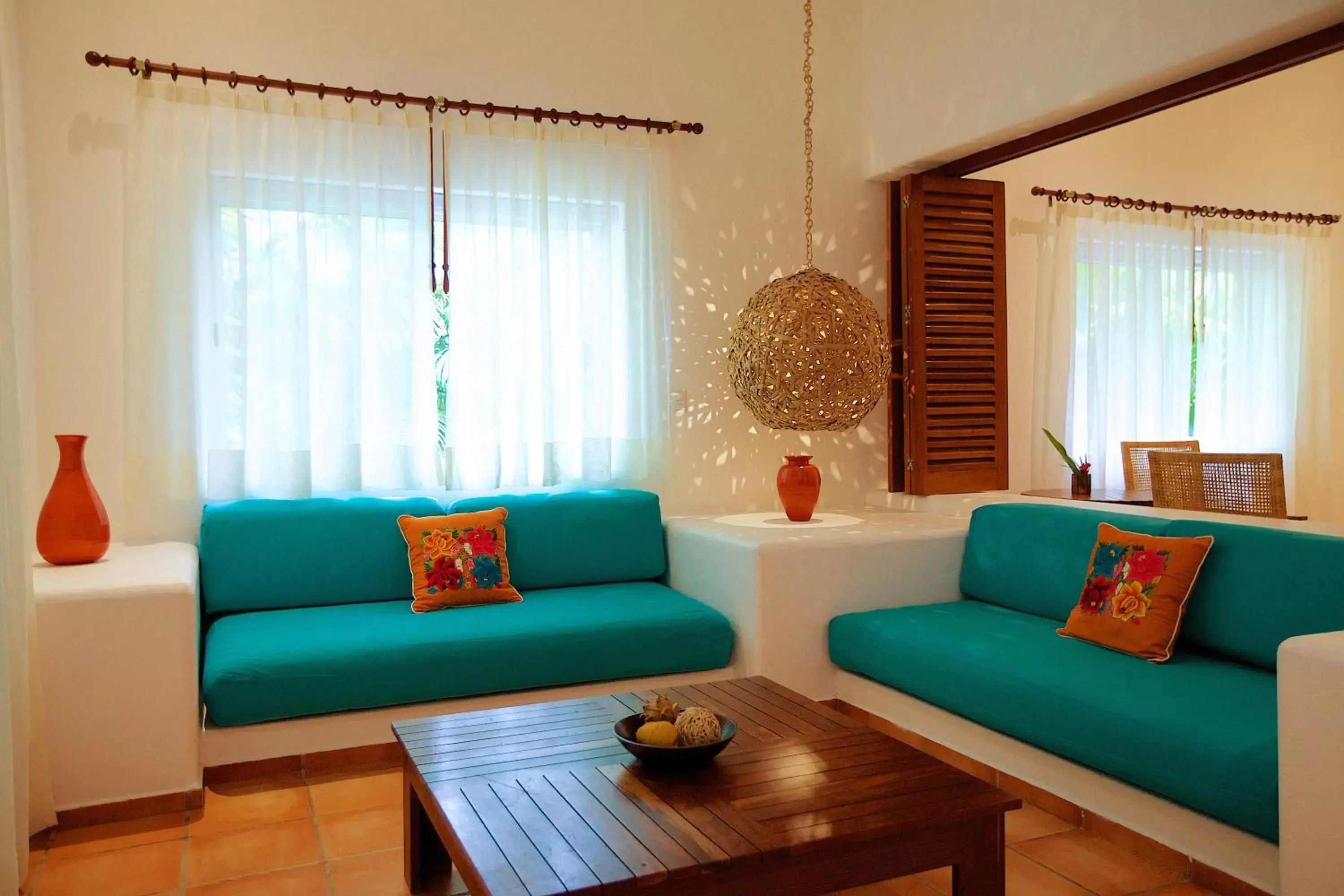 Living room, Seating Area in Hotel Rancho Encantado