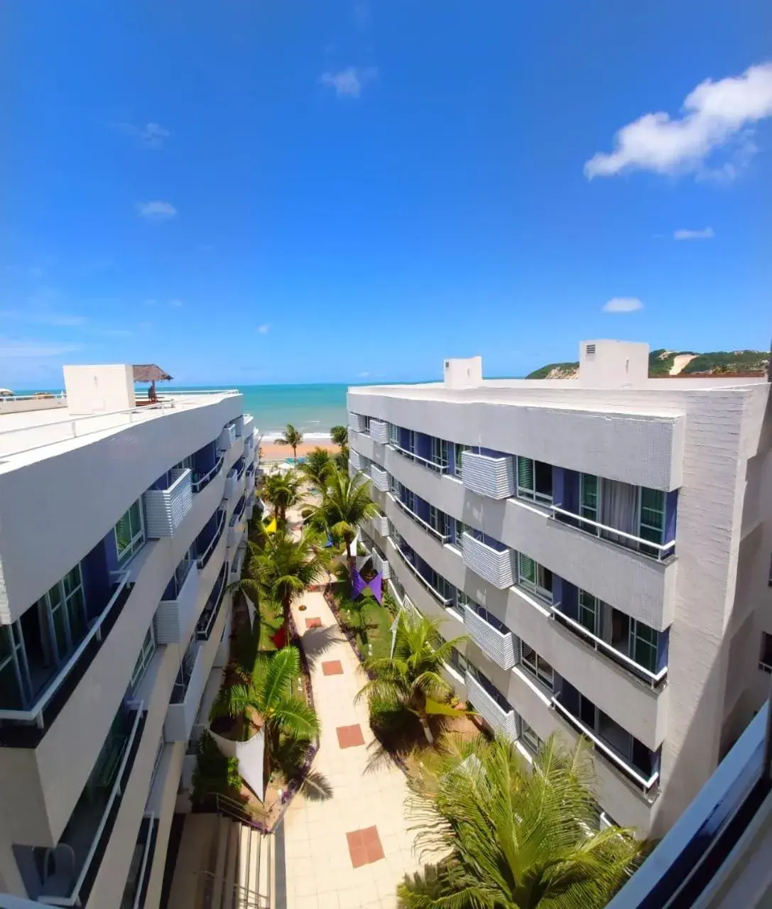Property building in Hotel Ponta Negra Beach Natal