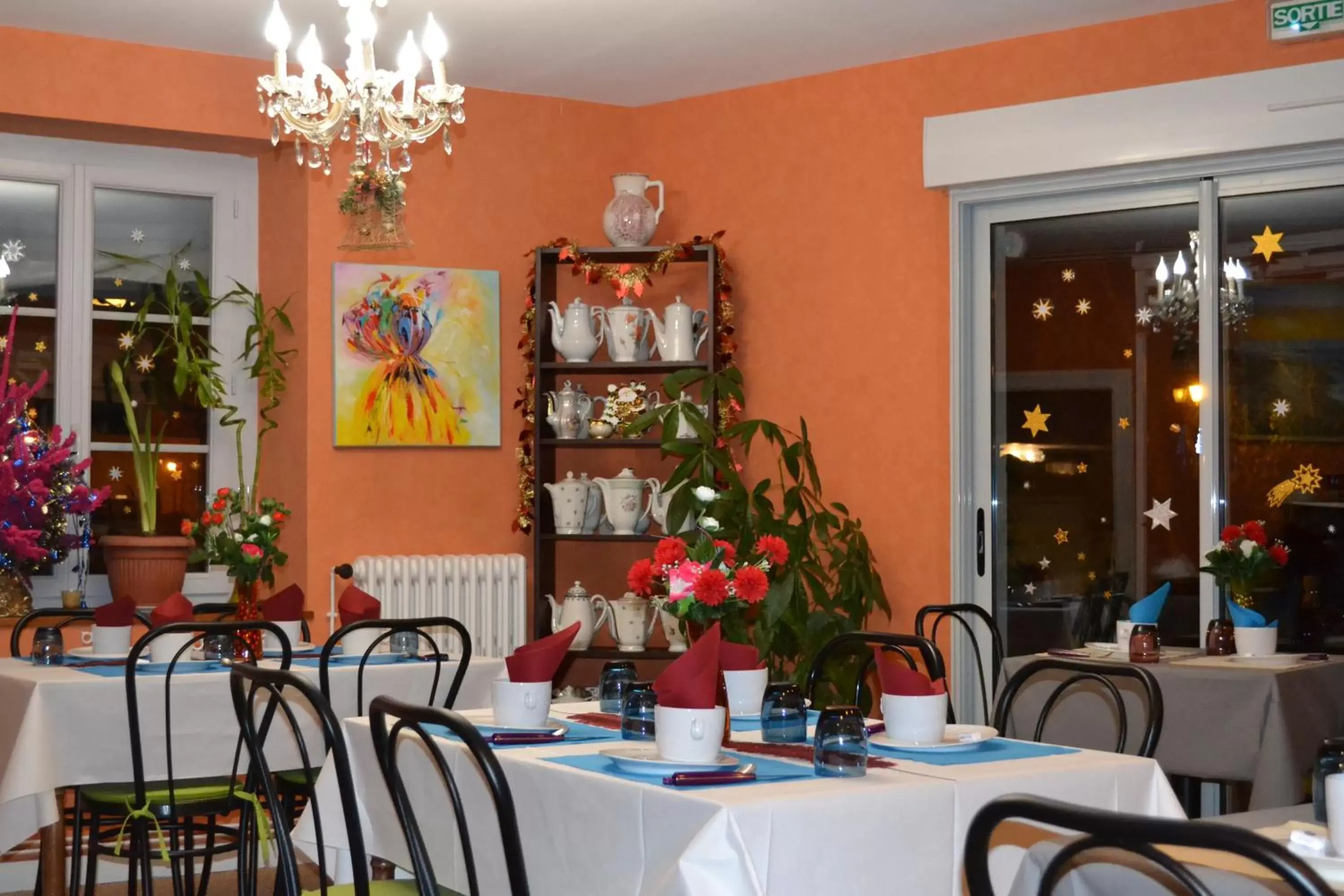 Dining area, Restaurant/Places to Eat in Hôtel Le Castel