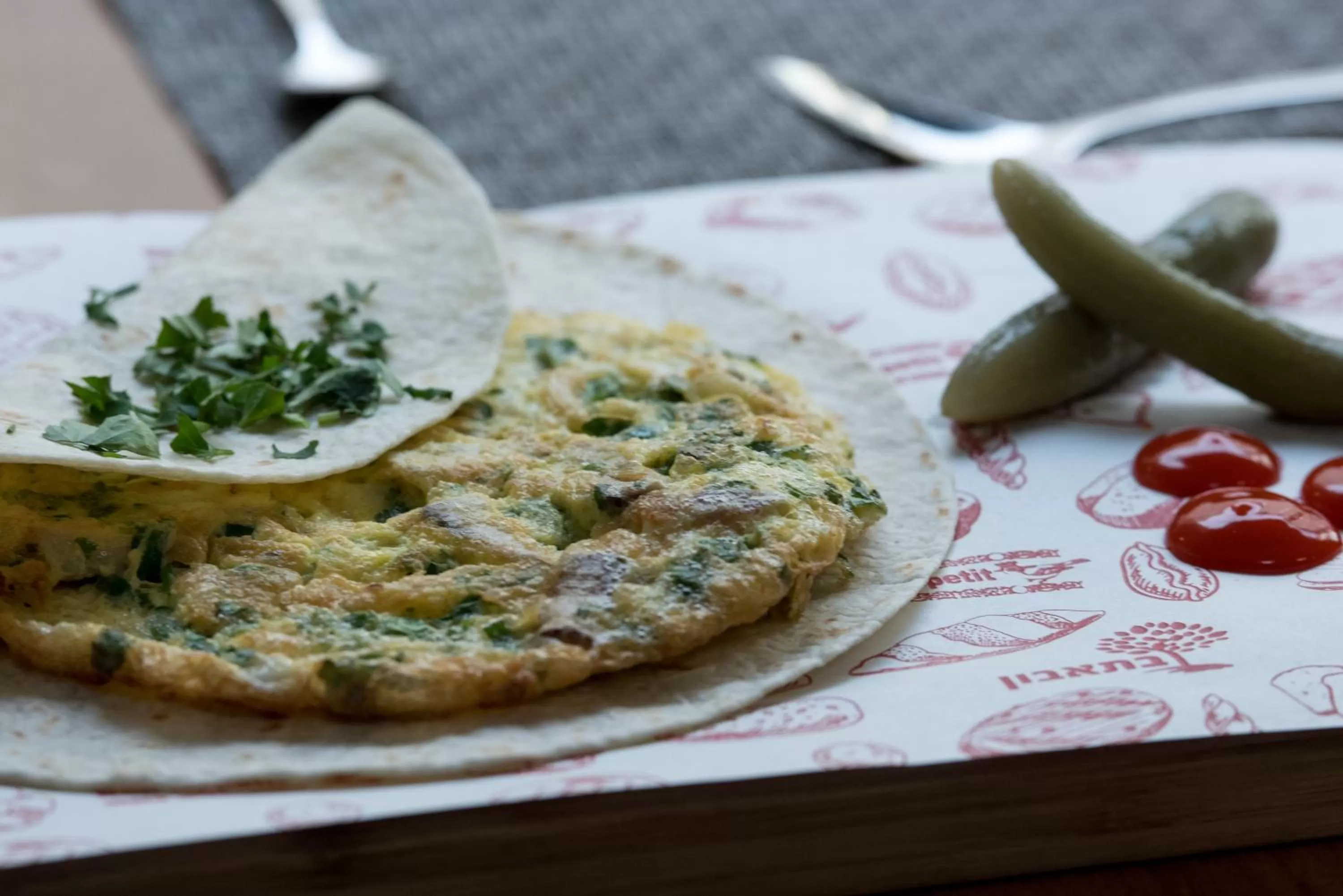 Food close-up in Villa Nazareth B&B