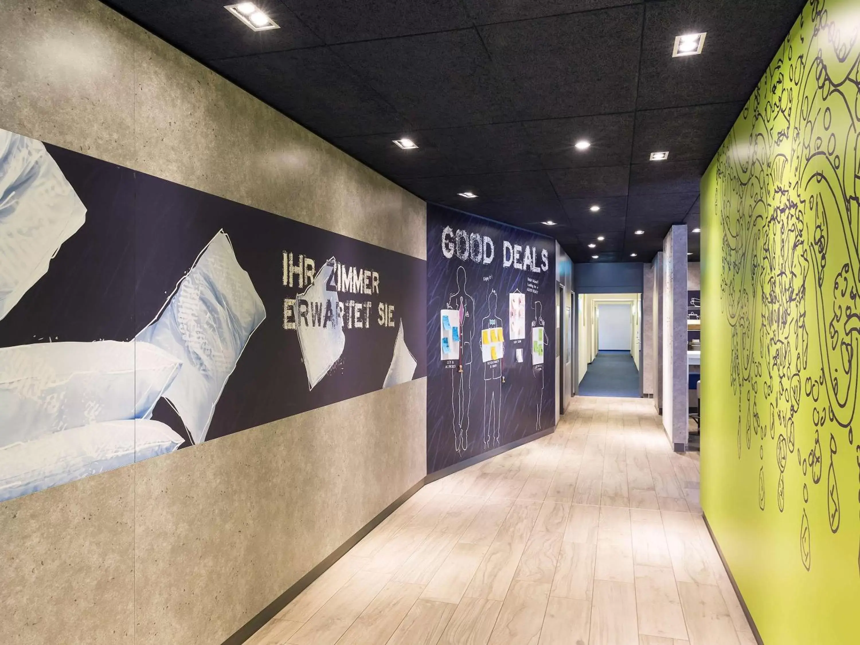 Property building in ibis budget Zurich Airport Property building in ibis budget Zurich Airport