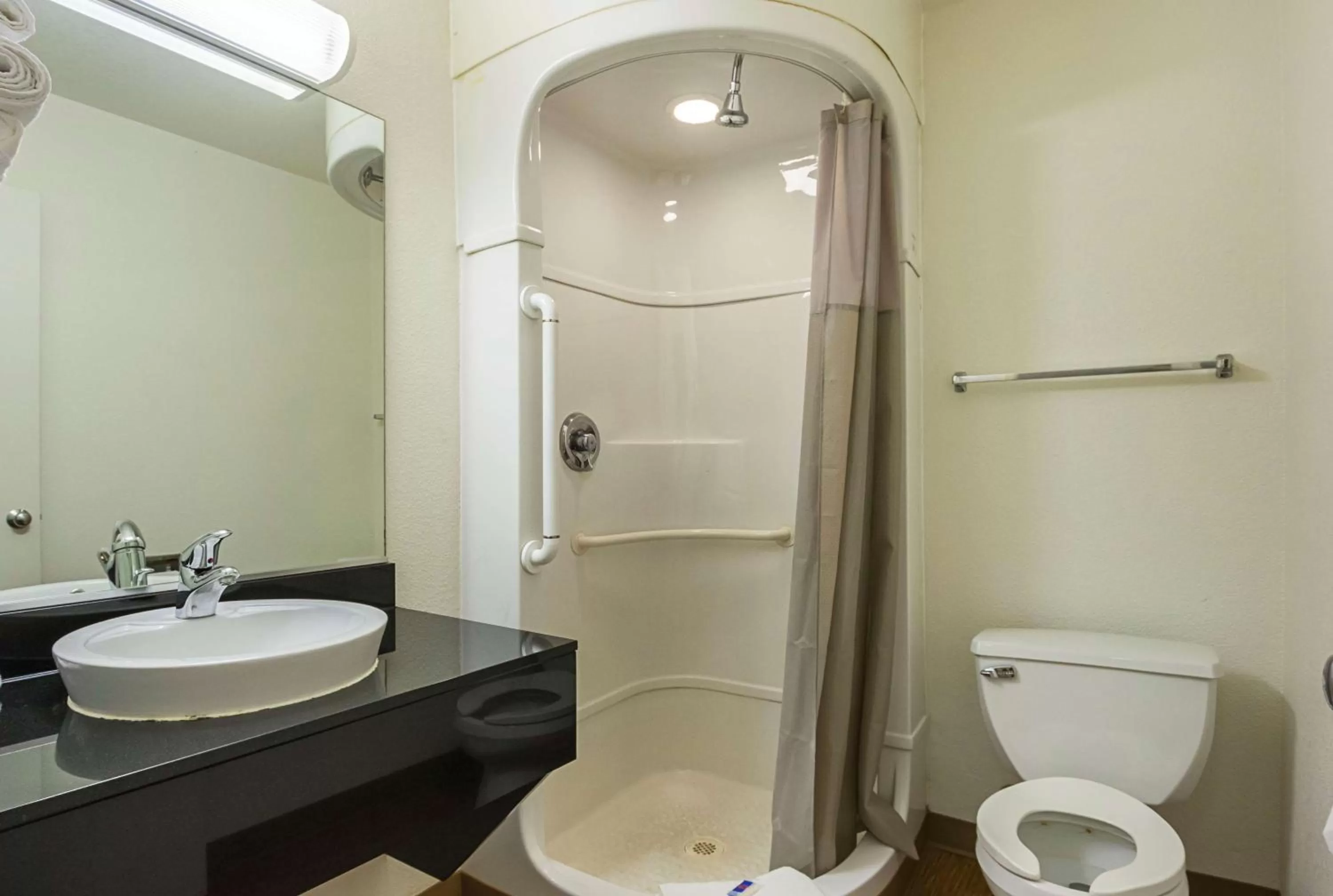 Shower in Motel 6-Rochester, MN