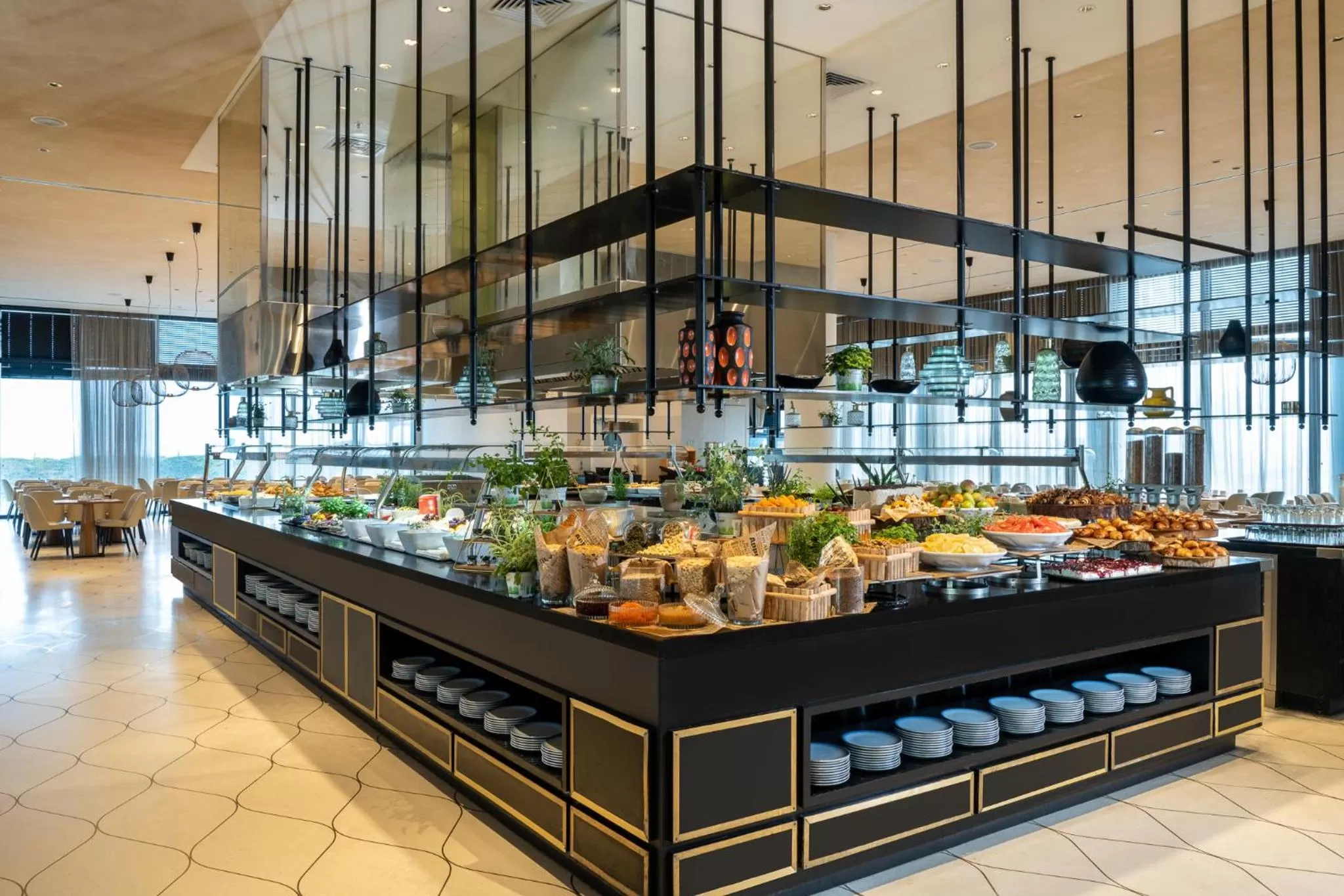 Restaurant/places to eat in Vert Lagoon Netanya By AFI Hotels