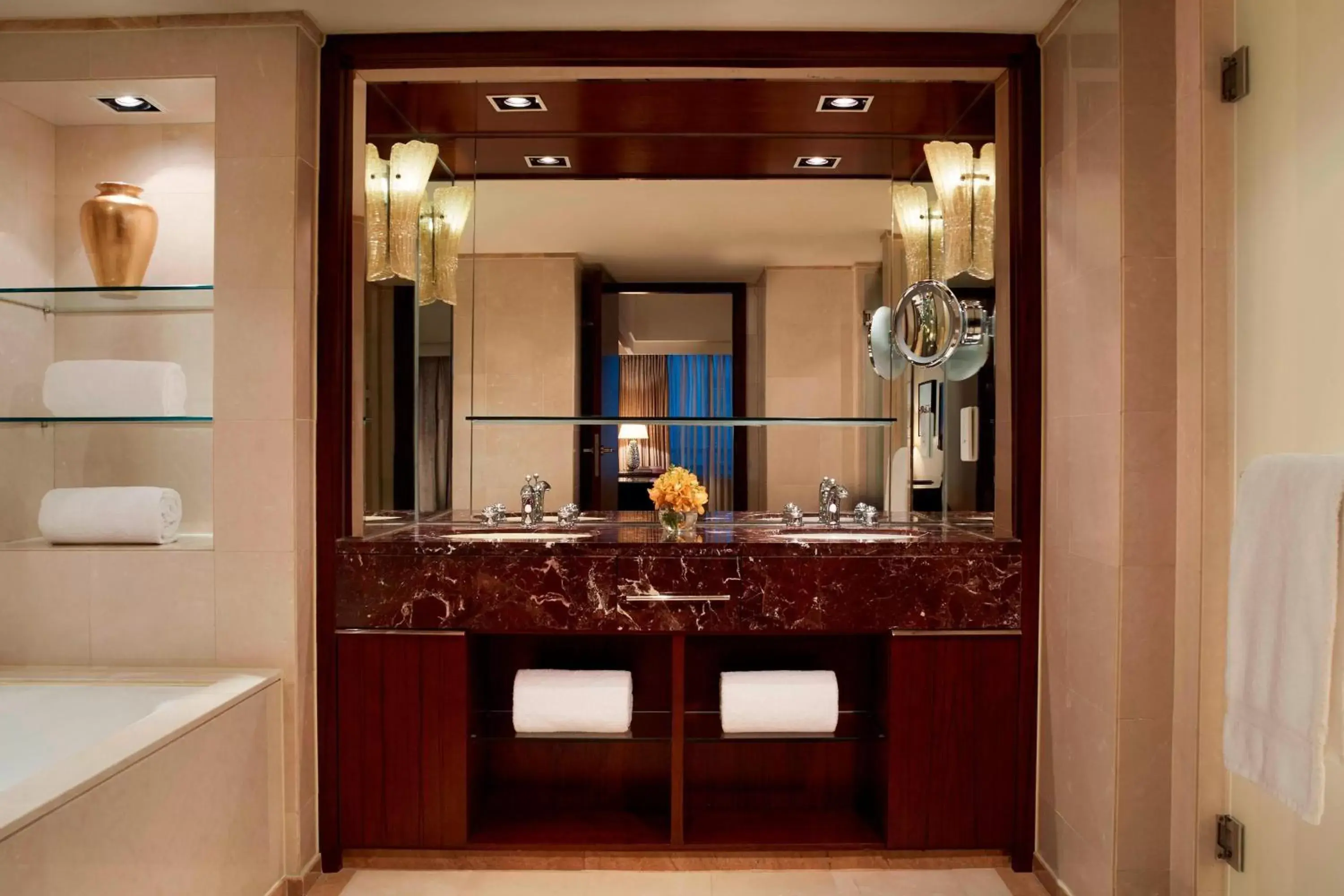 Bathroom in The Portman Ritz-Carlton Shanghai