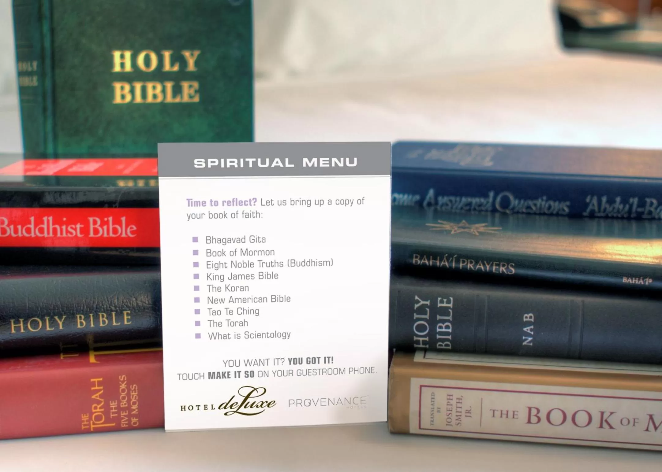 Decorative detail in Hotel DeLuxe