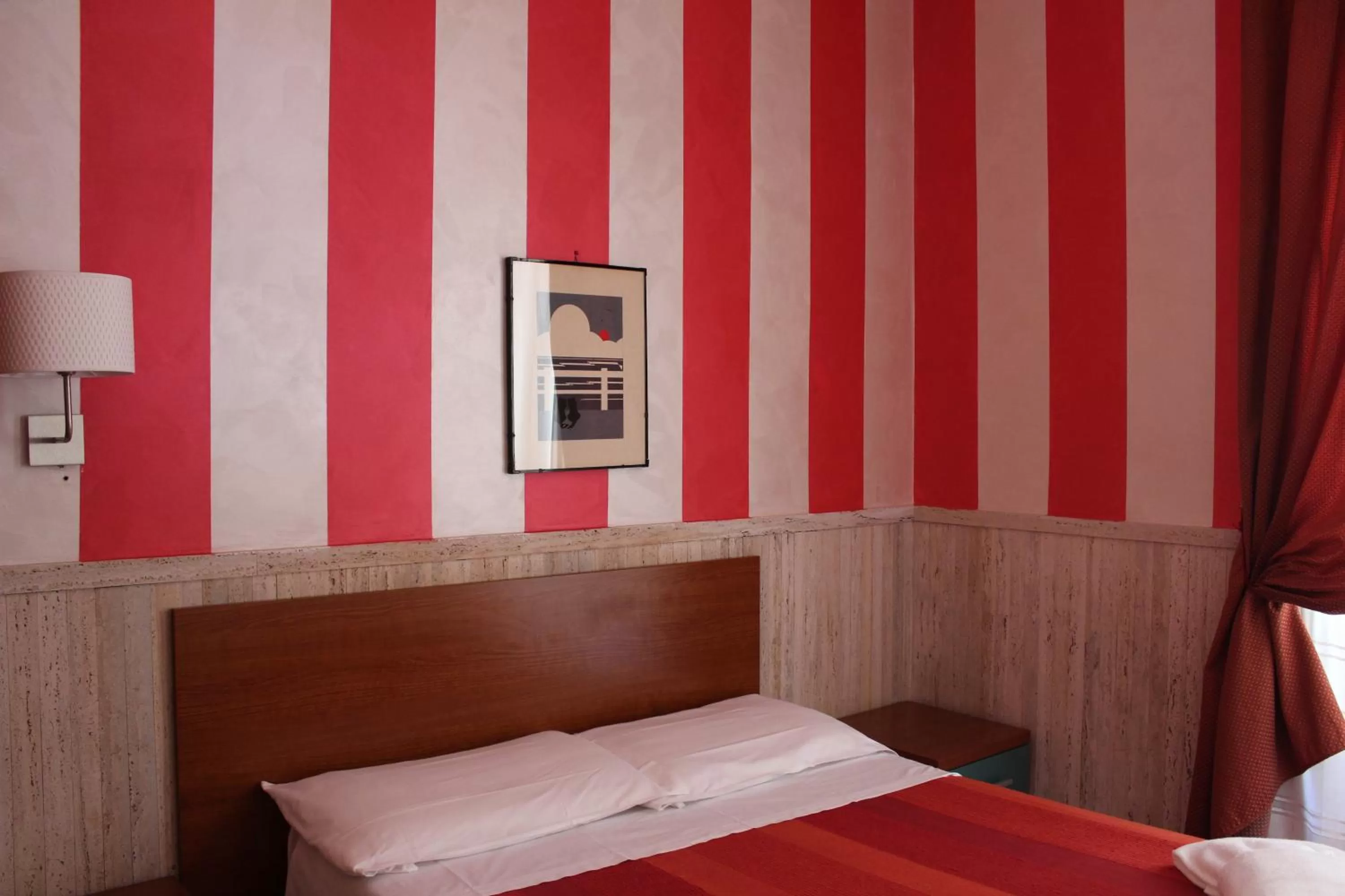 Bed in Hotel Pyramid