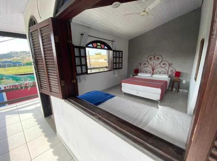 Bed in Pousada Porto Búzios