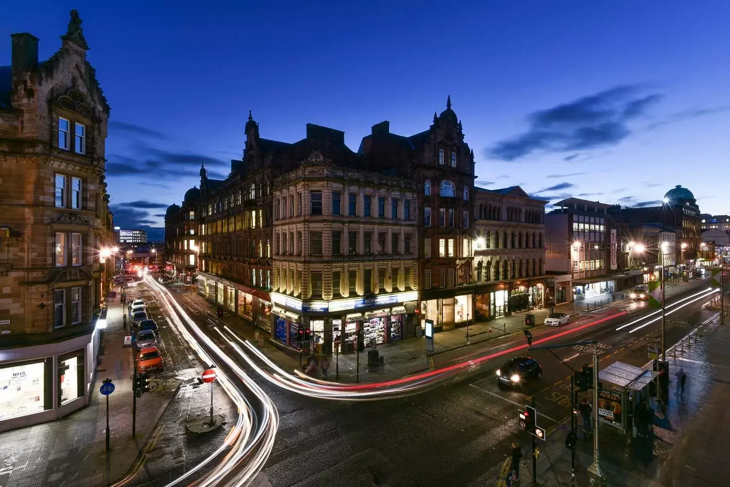 Street view in Fraser Suites Glasgow