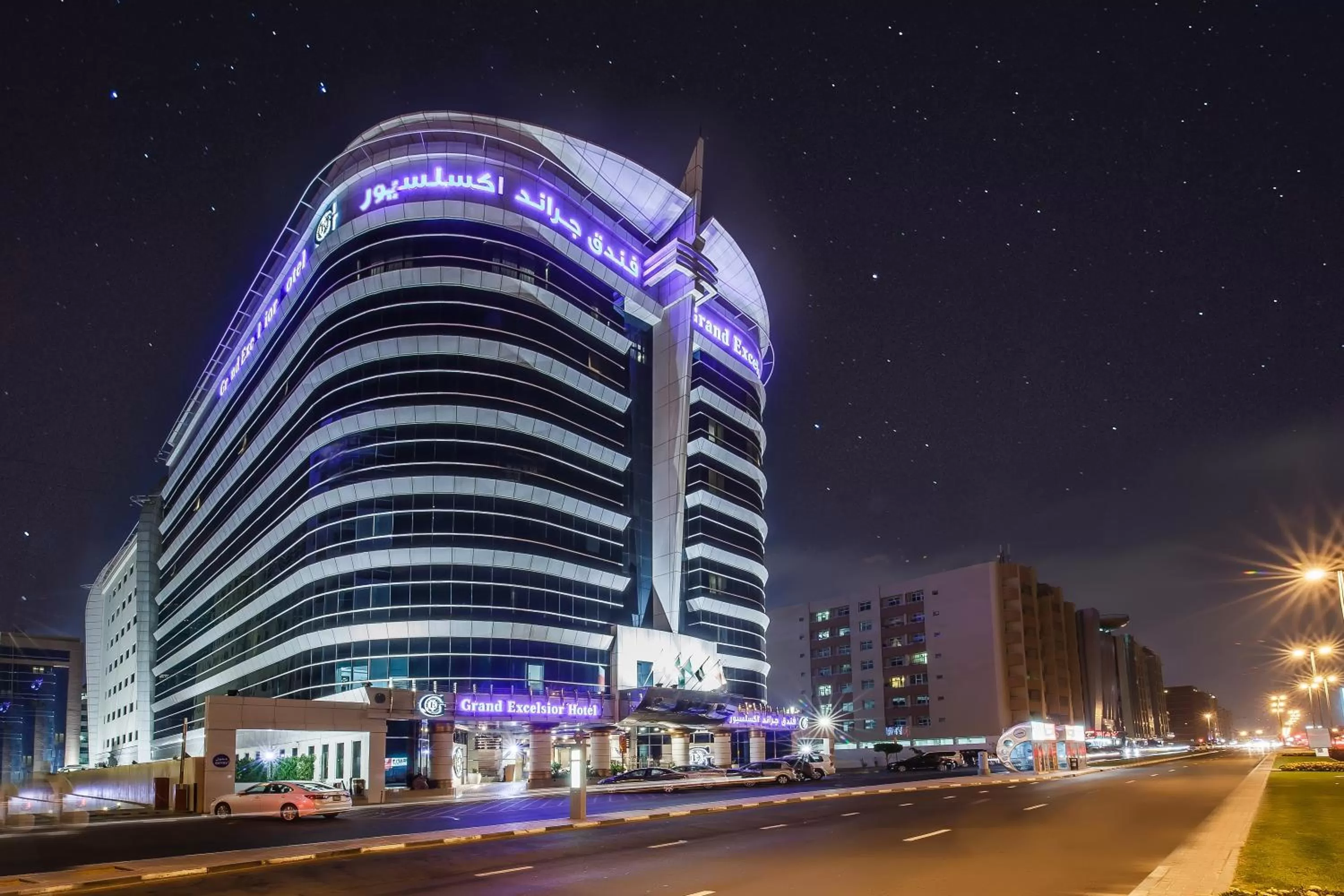 Property building in Grand Excelsior Hotel Bur Dubai
