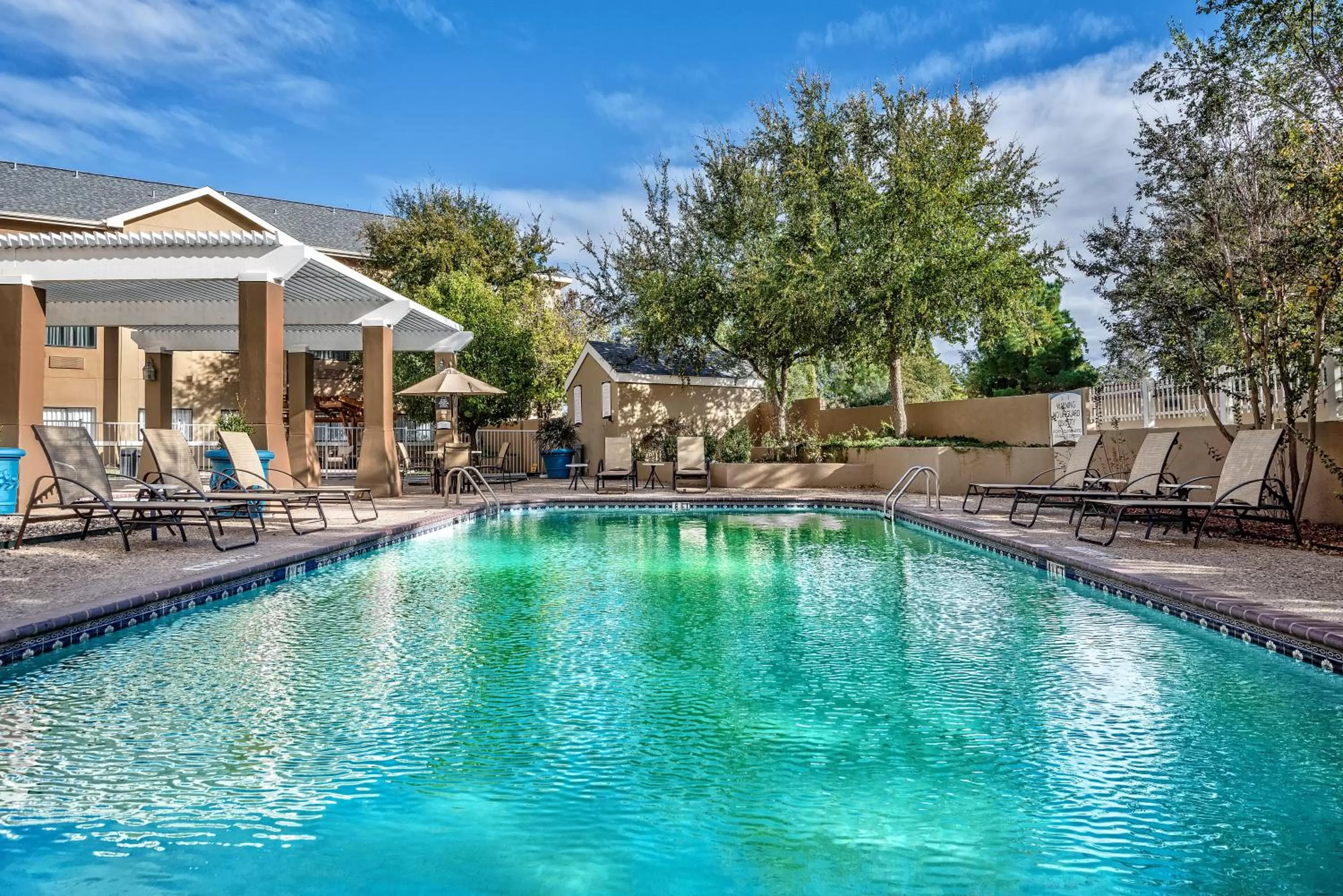 Swimming pool in Staybridge Suites Lubbock-University Area by IHG