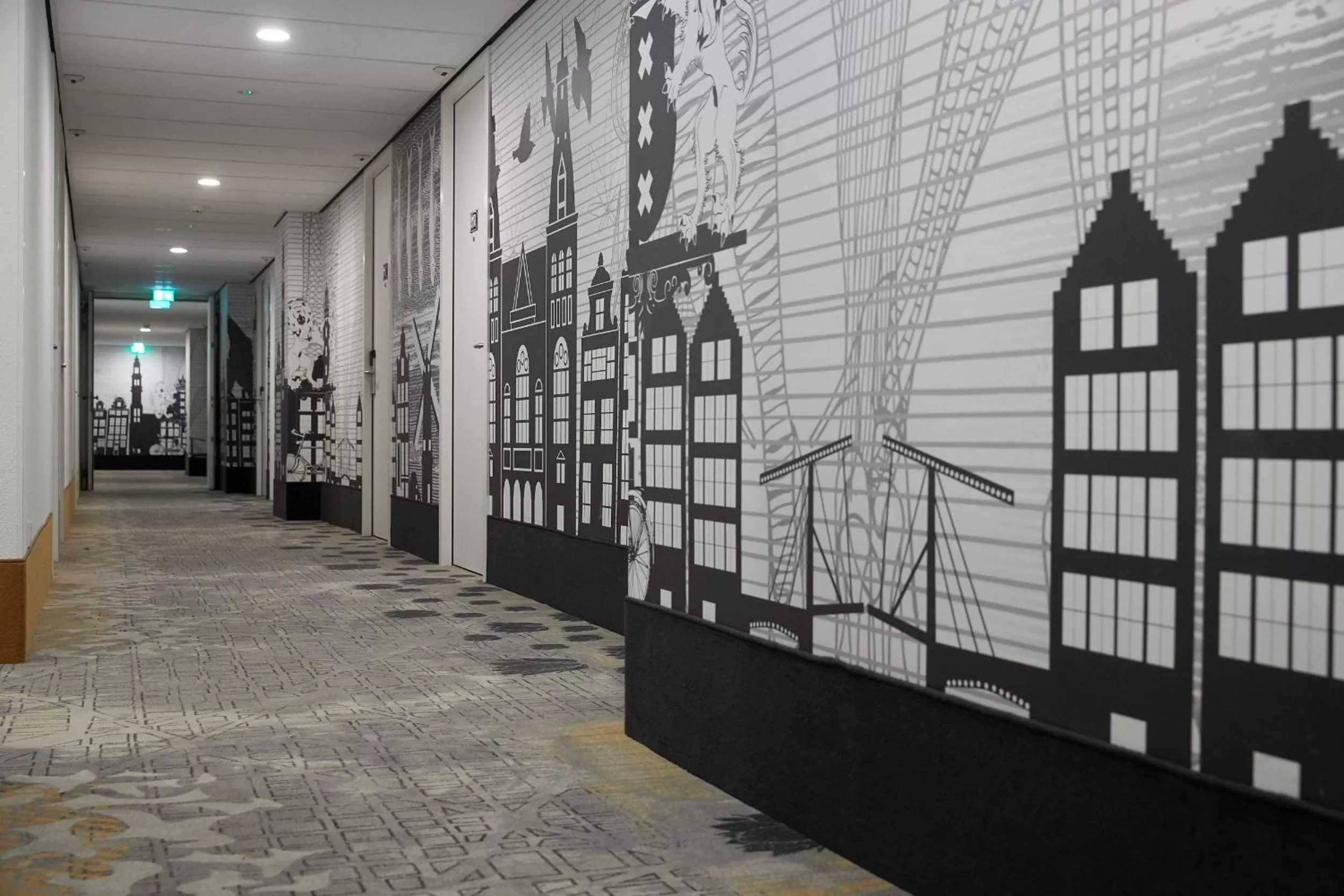 Property building in Inntel Hotels Amsterdam Centre