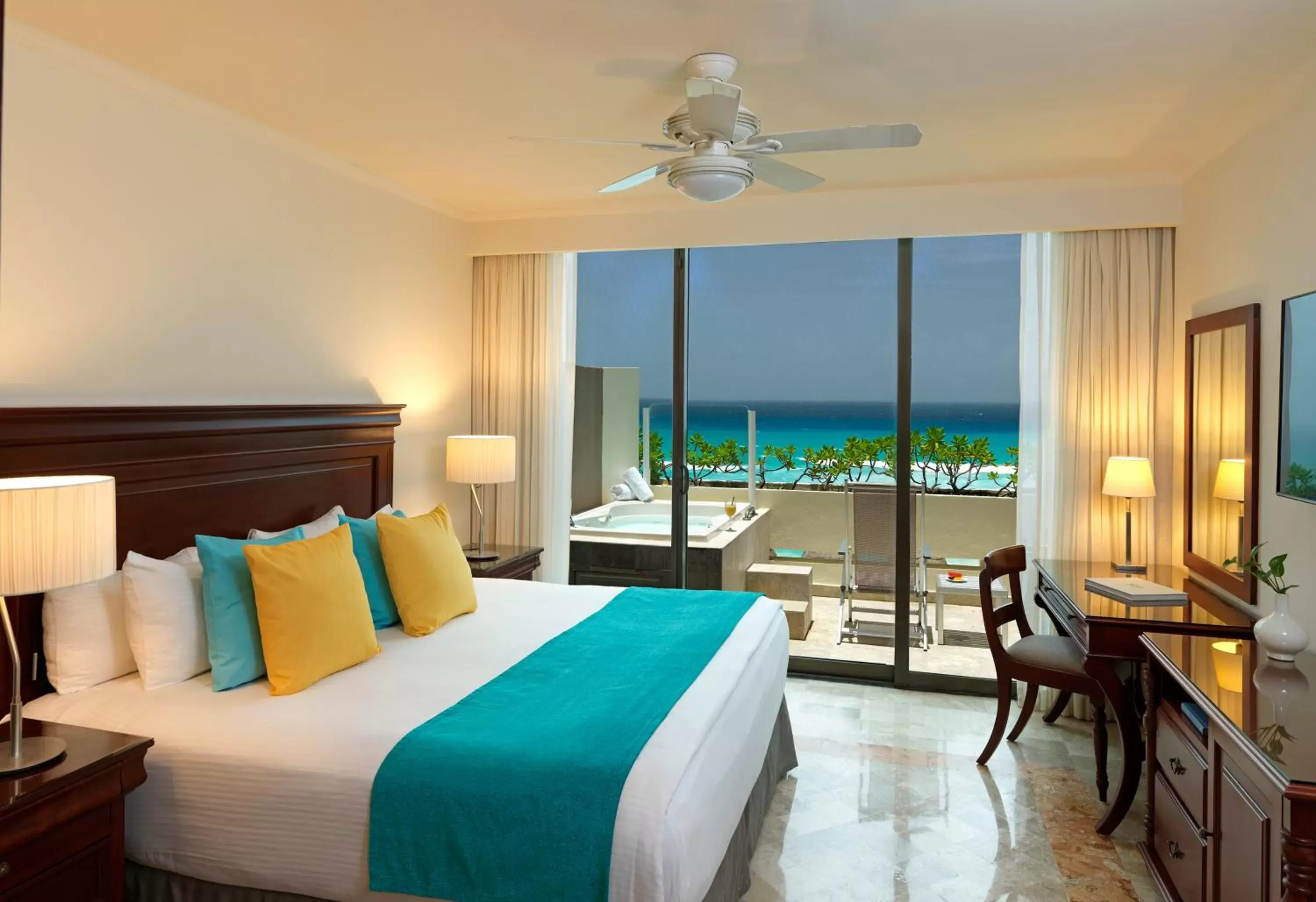 Bedroom in Paradisus Cancun All Inclusive