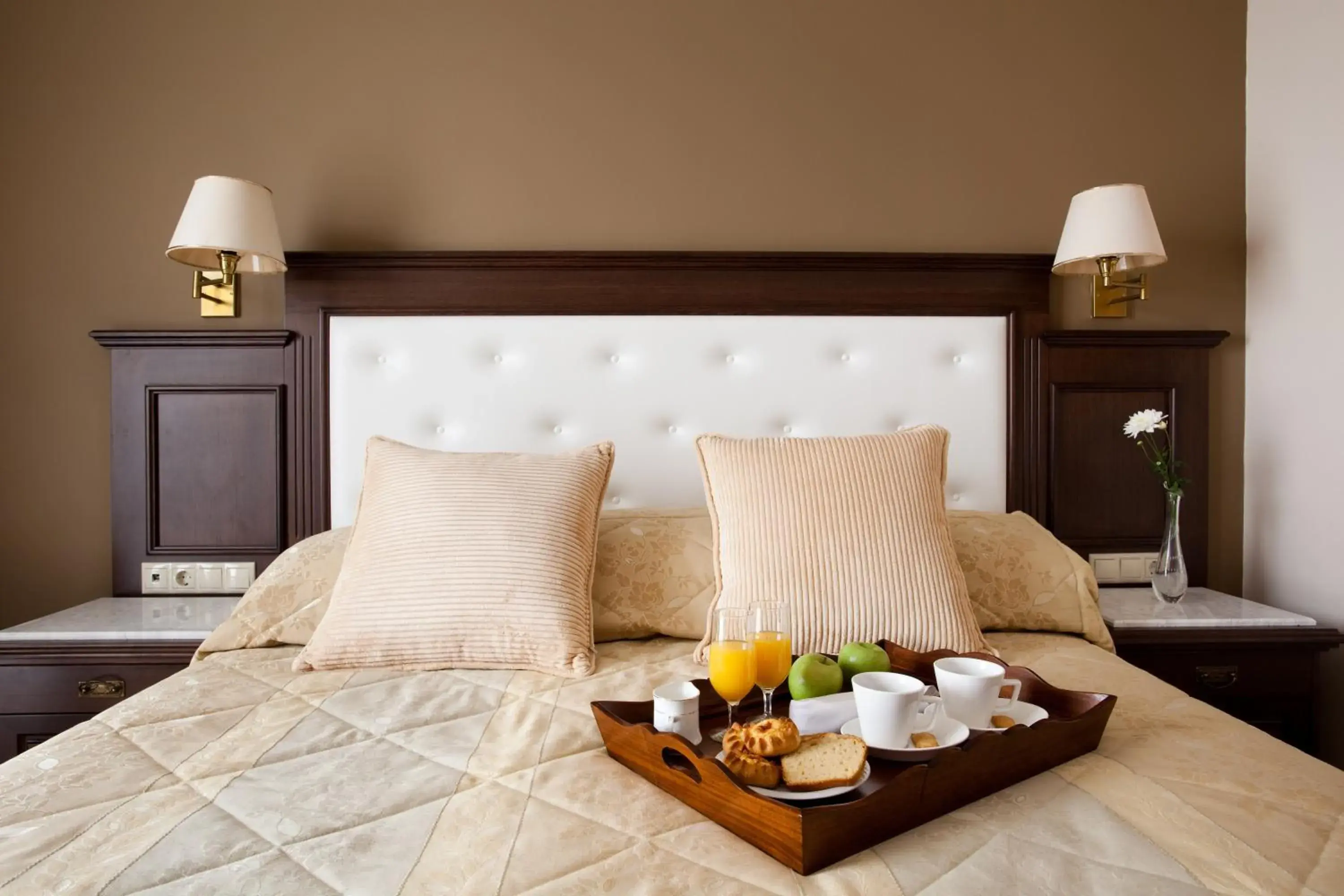 Bedroom, Bed in Achillion Palace Bedroom, Bed in Achillion Palace