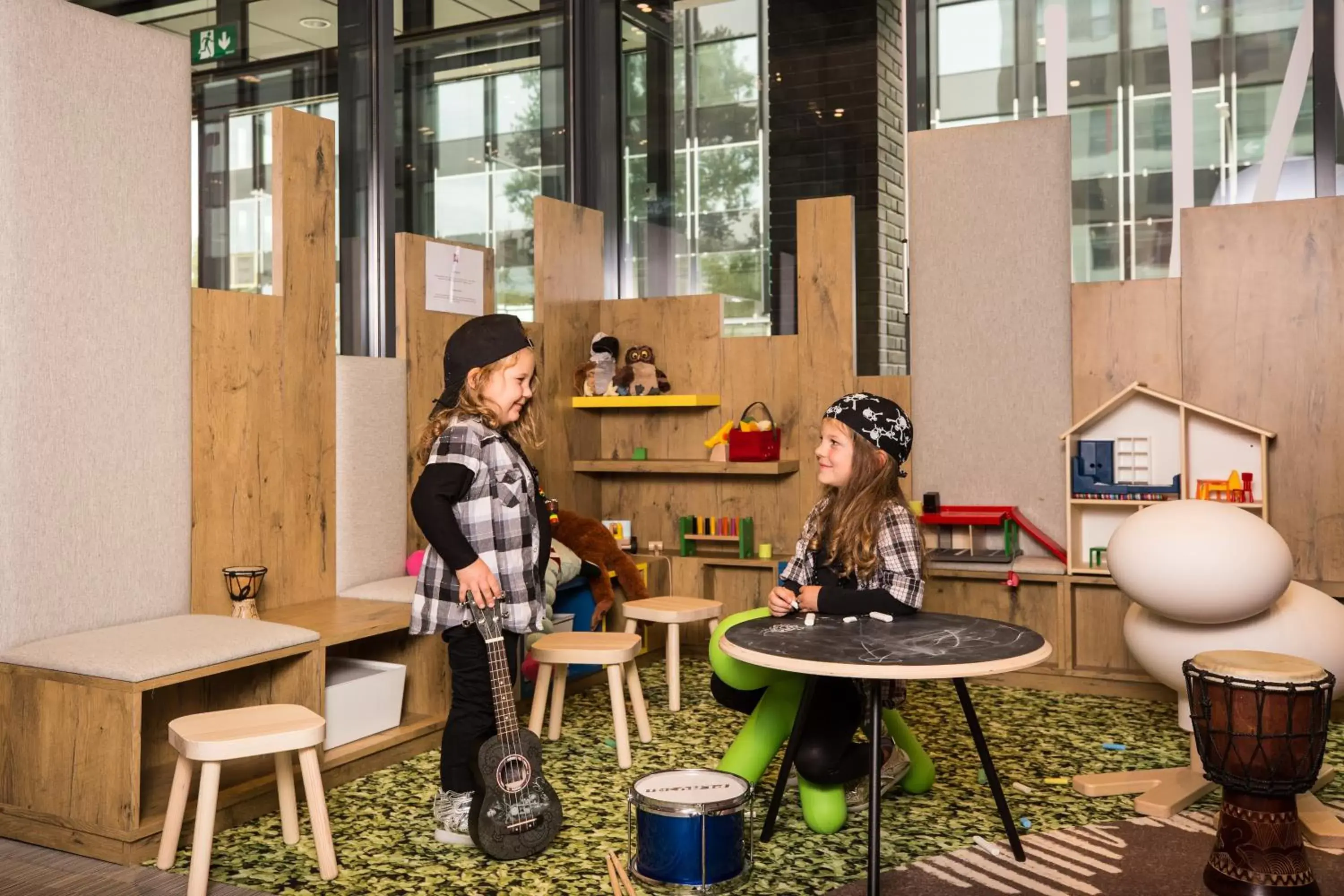 Children play ground in ibis Vilnius Centre