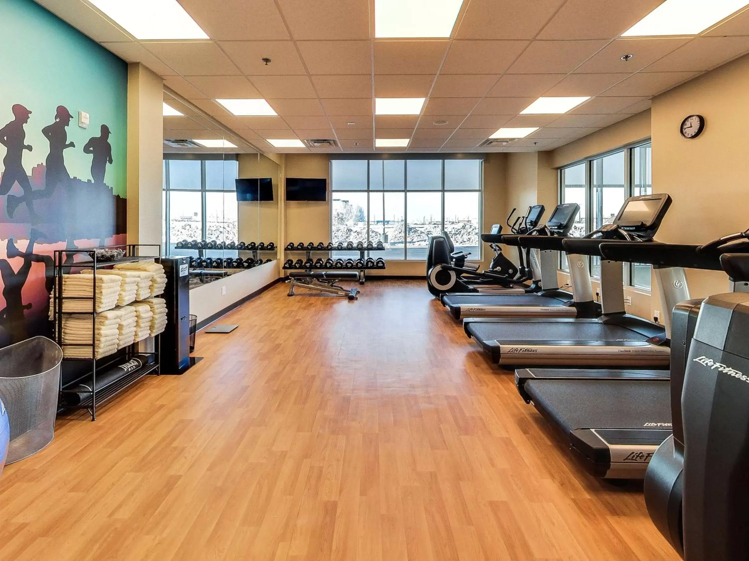 On site, Fitness Center/Facilities in Hyatt Place Edmonton West