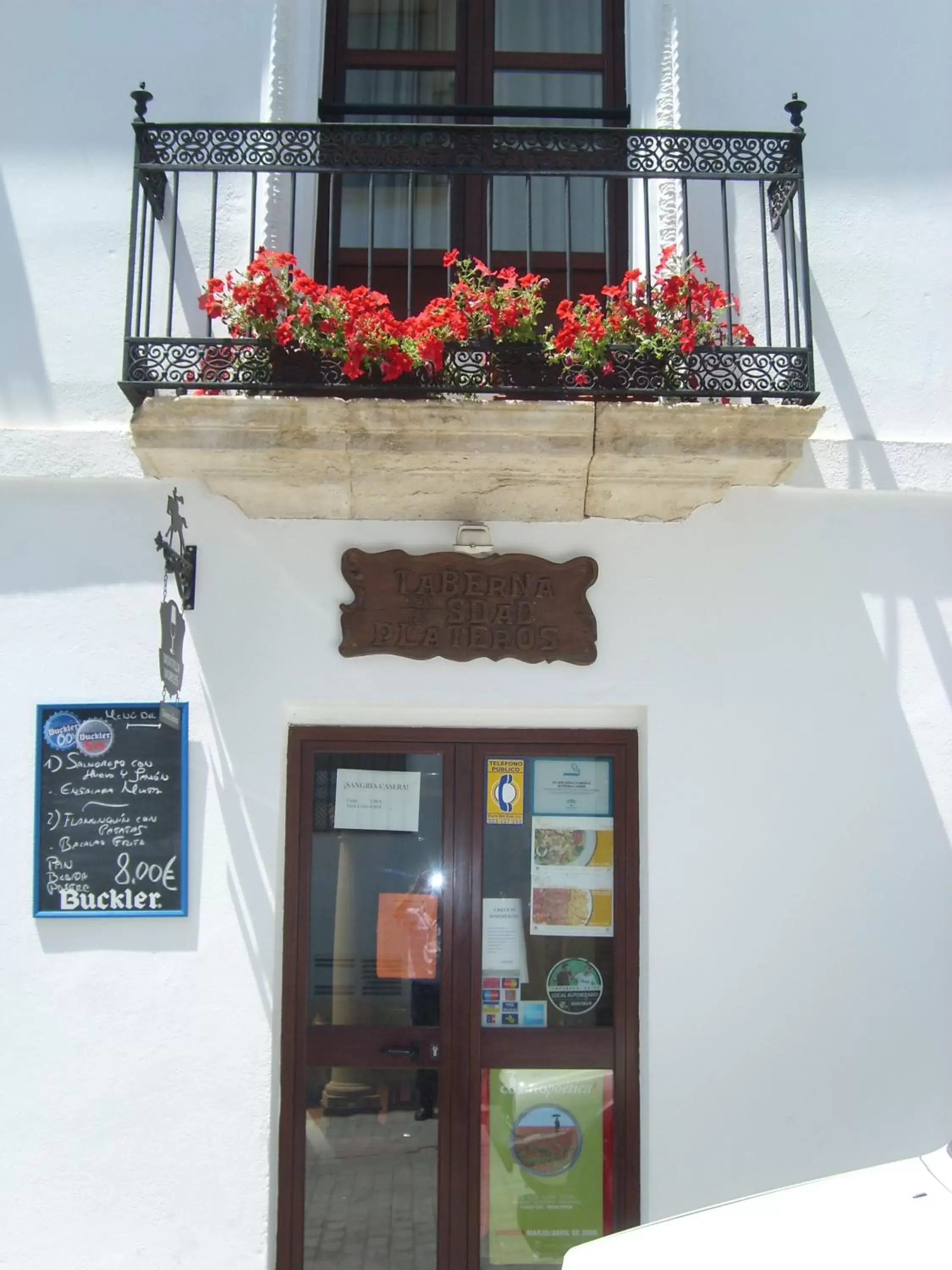 Facade/entrance in Hotel Plateros