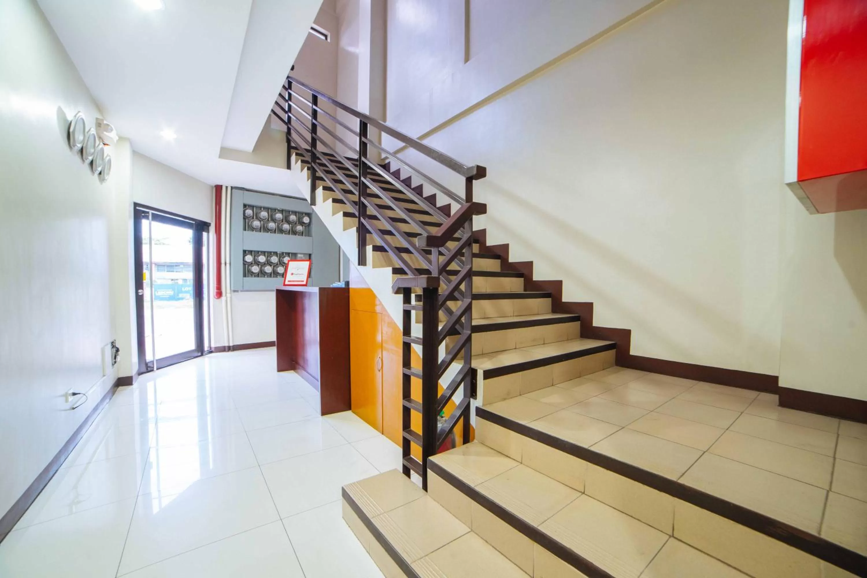Property building in RedDoorz near Angeles University Foundation
