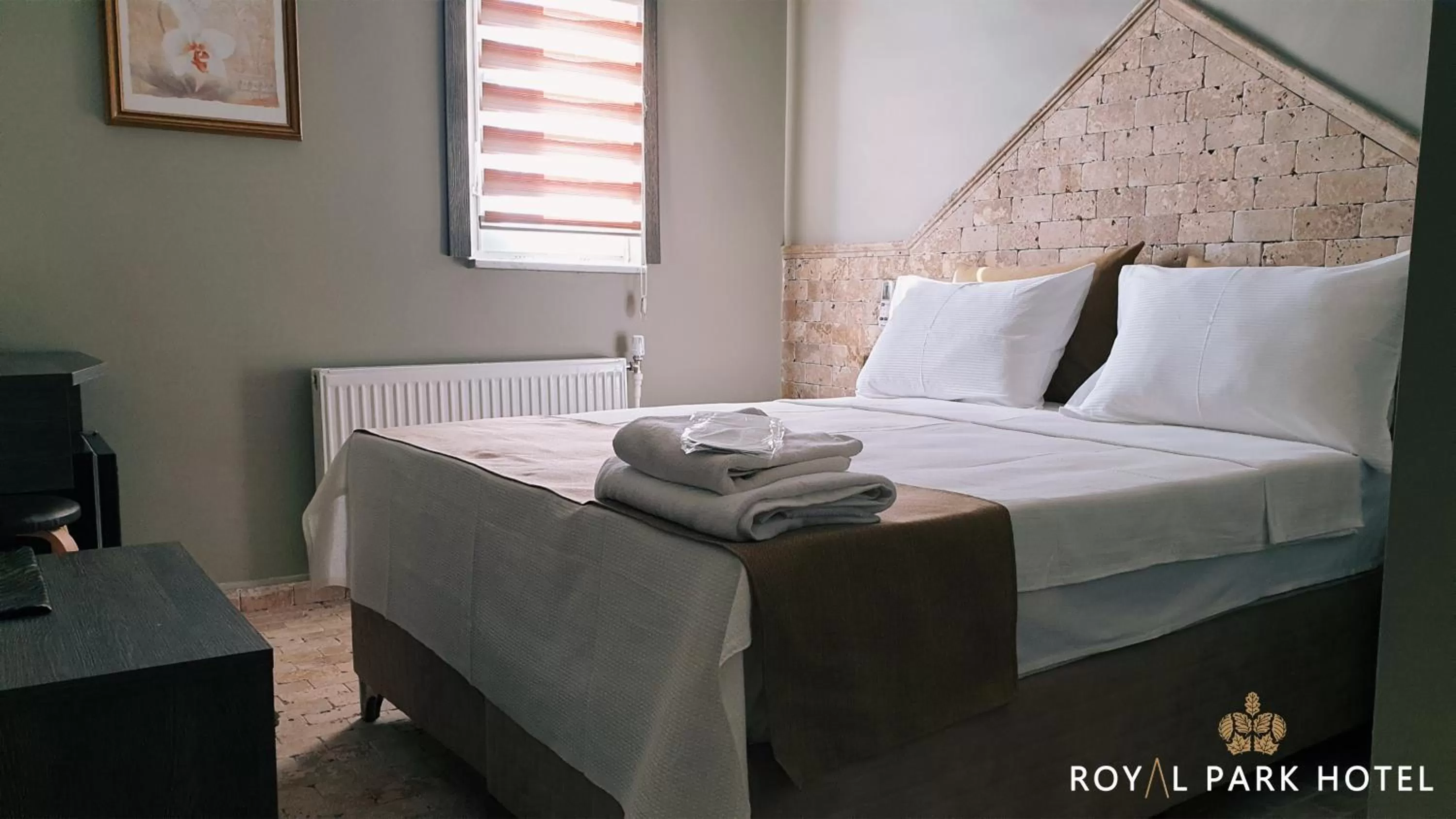 Bed in Royal Park Hotel Corlu Bed and Breakfast