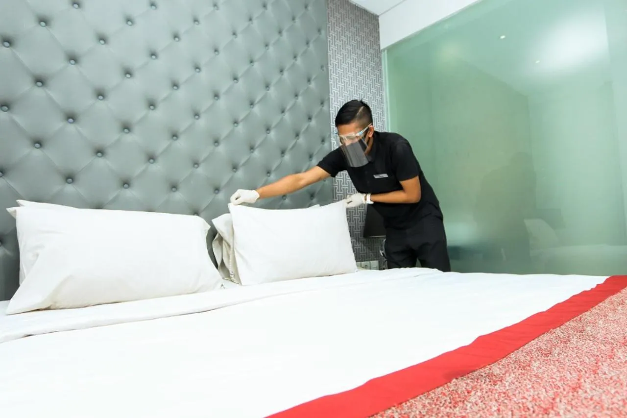 Bed in Serela Cihampelas by KAGUM Hotels