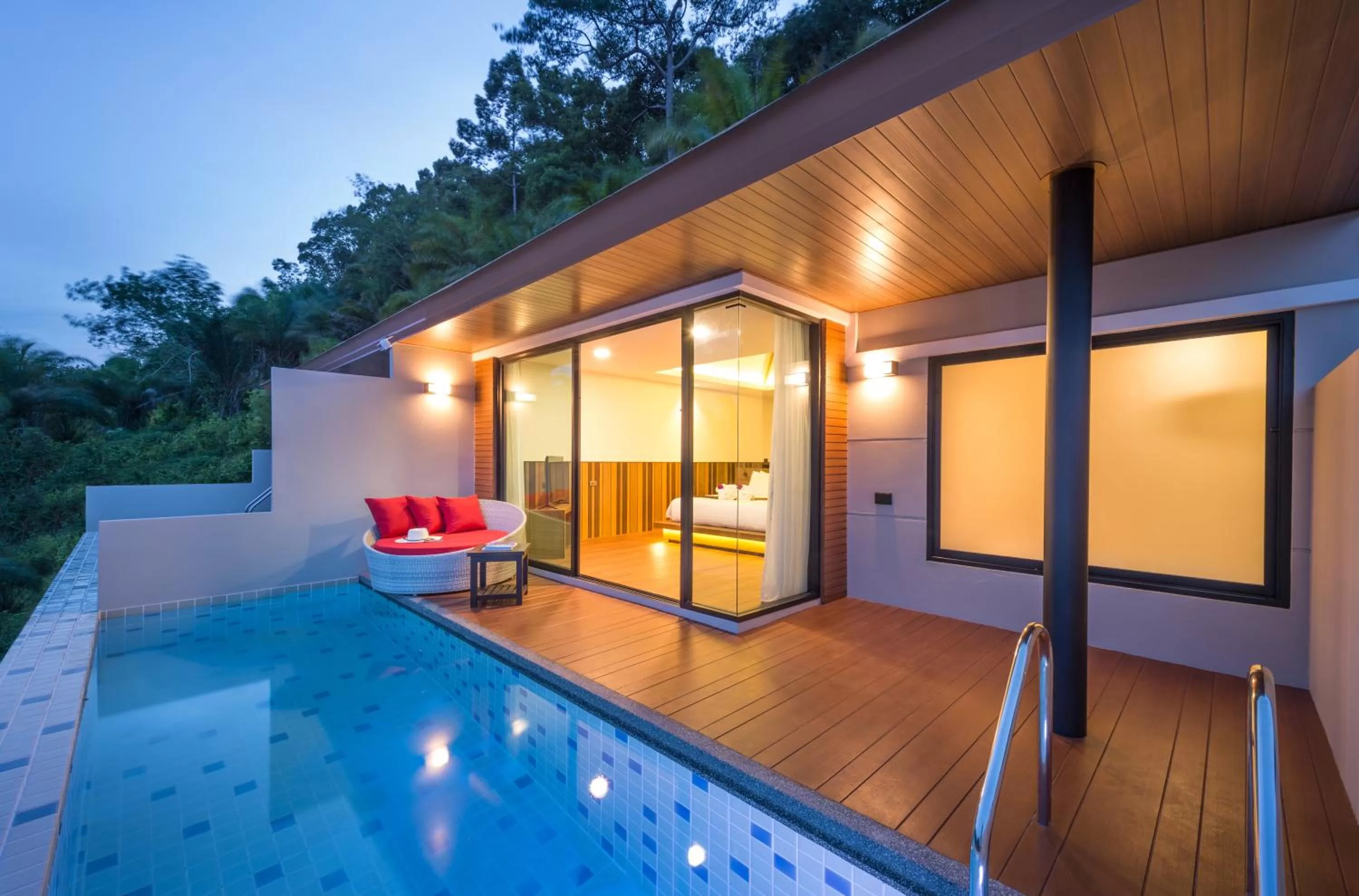 Pool view in Cher​mantra​ Aonang​ Resort & Pool​ Suite