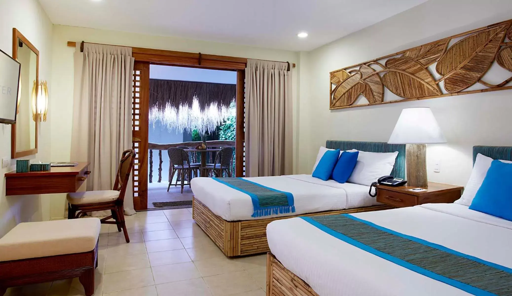 Bedroom in Bluewater Maribago Beach Resort