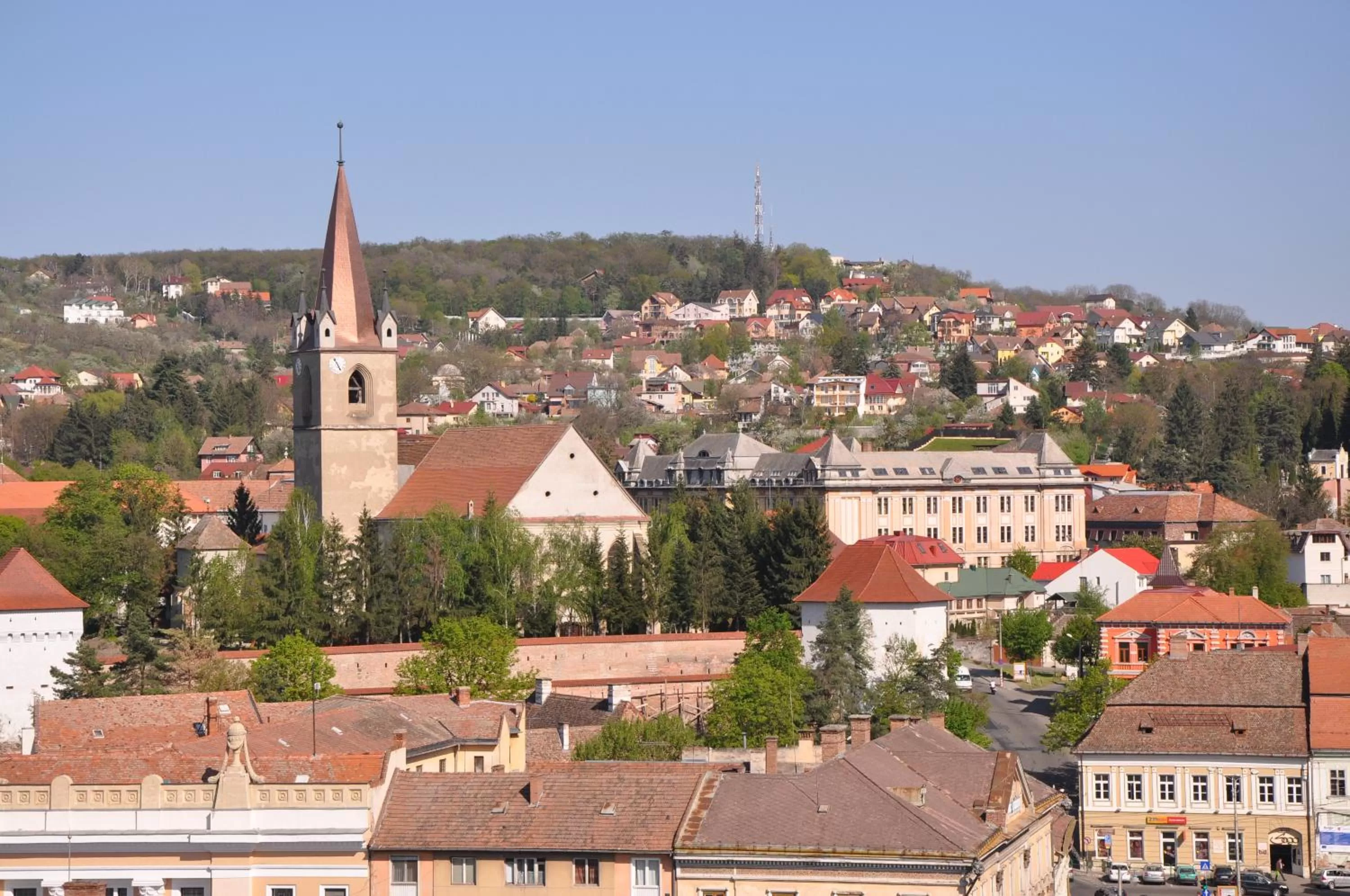 City view in Continental Forum Tirgu Mures