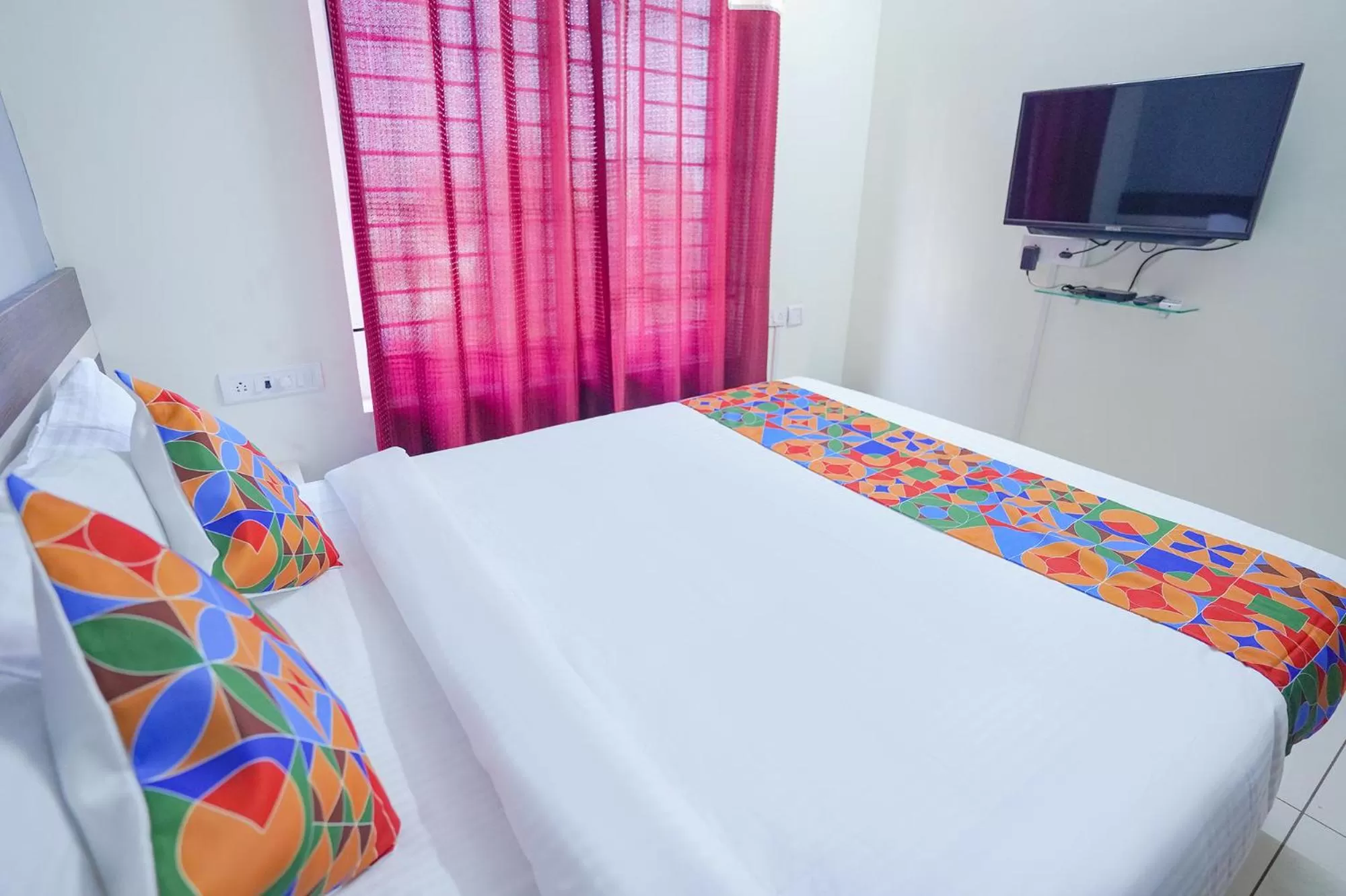 Bed in FabExpress Town Space Apartment