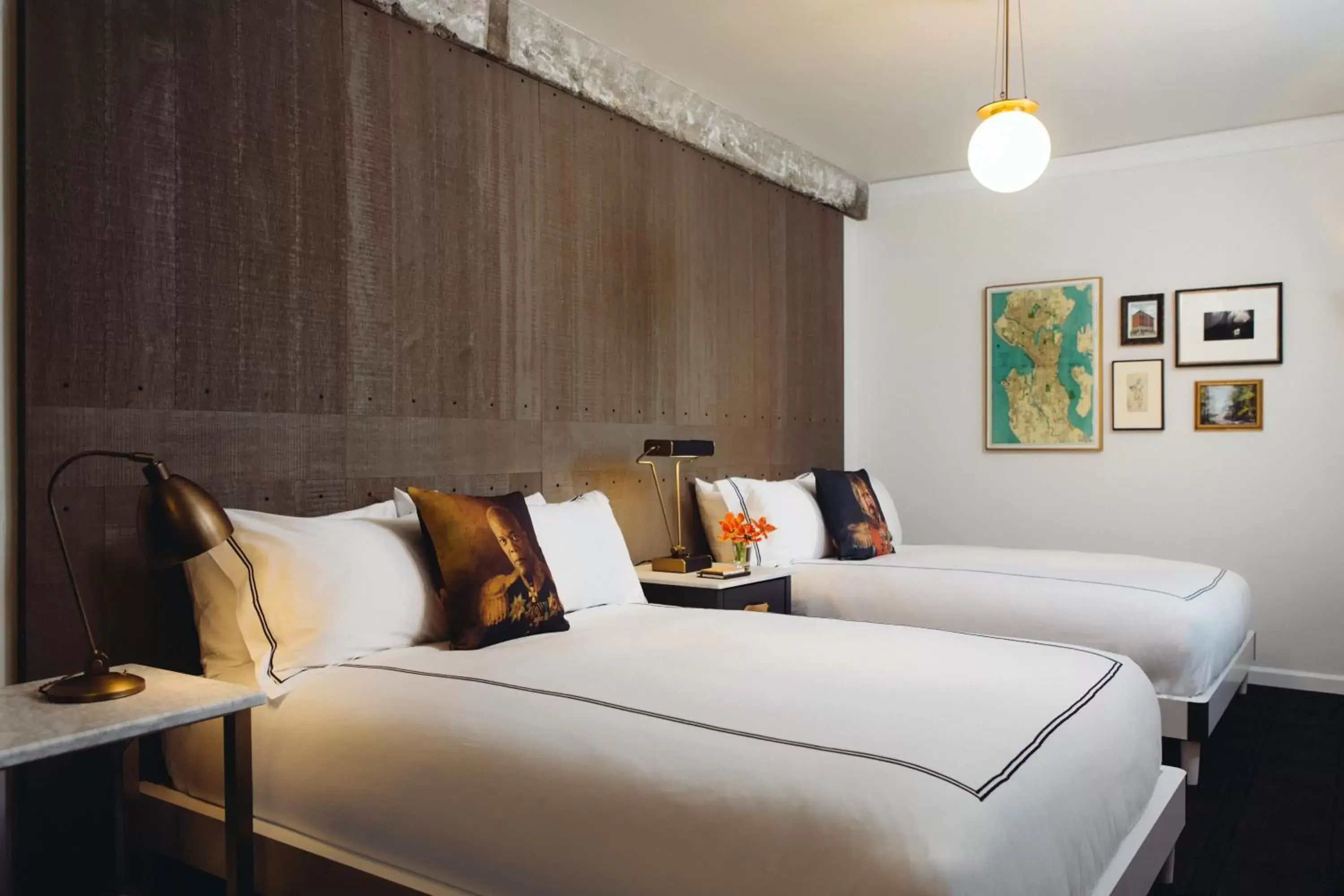 Bed in Kimpton Palladian Hotel, an IHG Hotel