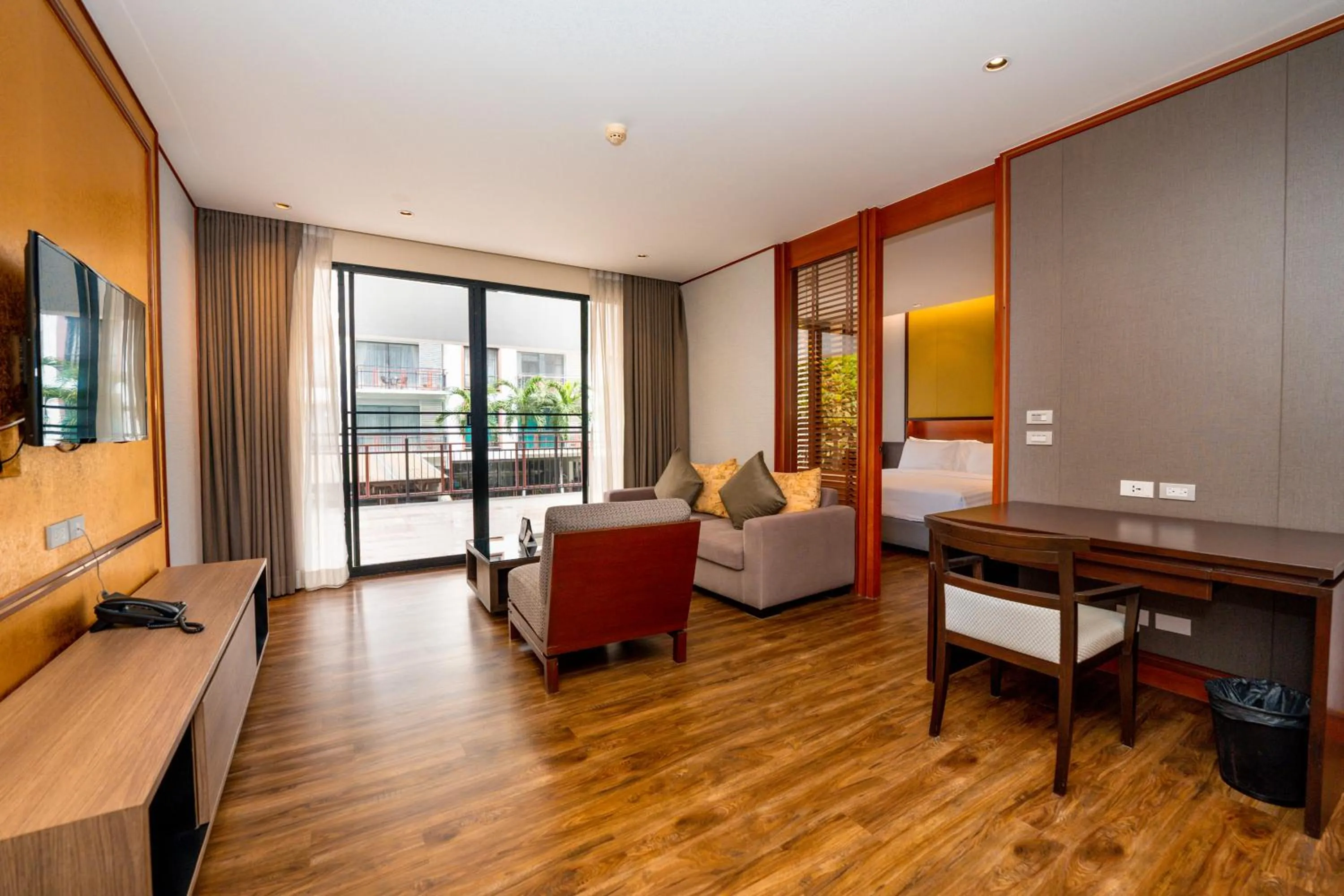 Living room in Amanta Hotel & Residence Ratchada