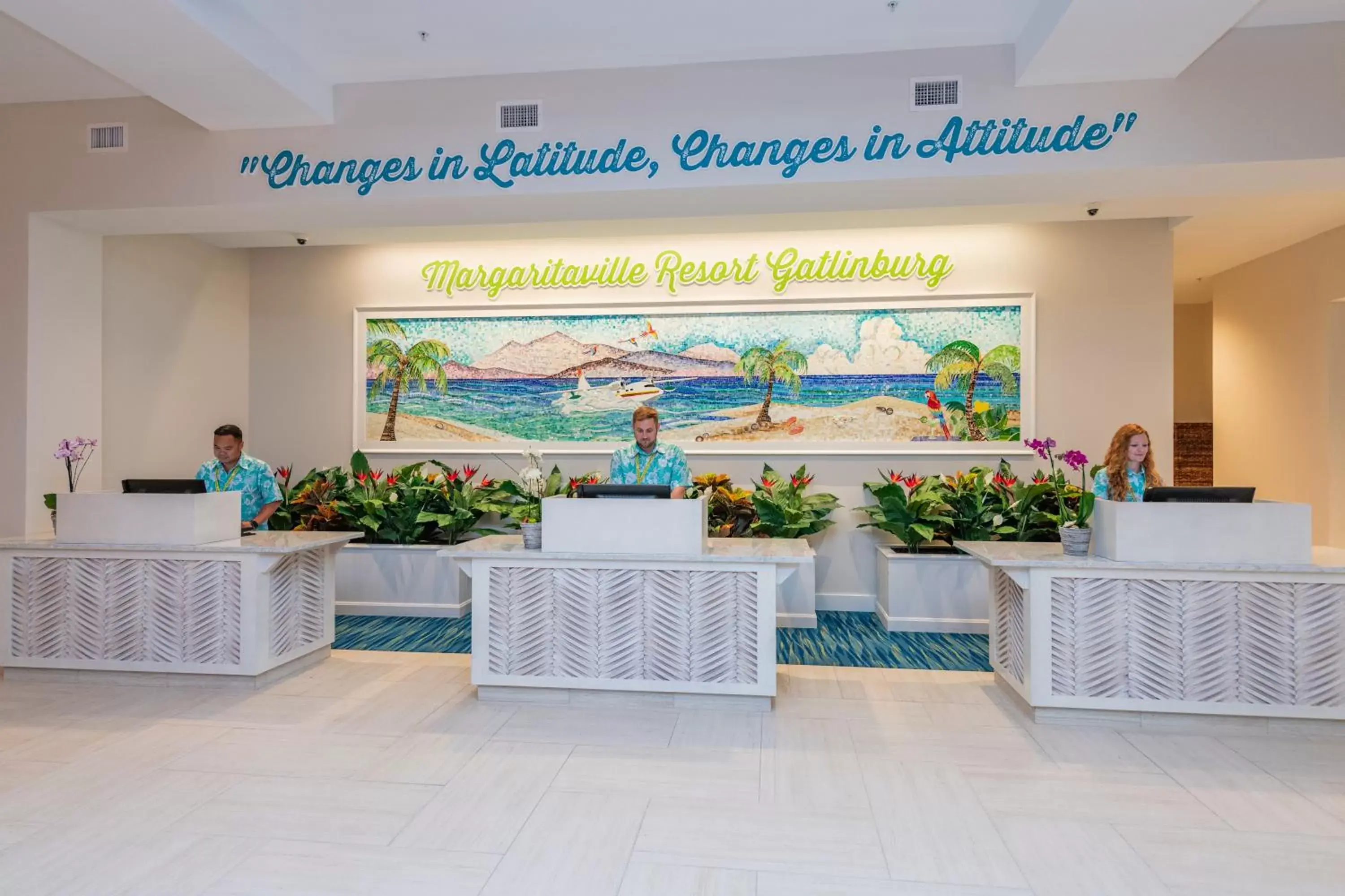 Lobby or reception in Margaritaville Resort Gatlinburg