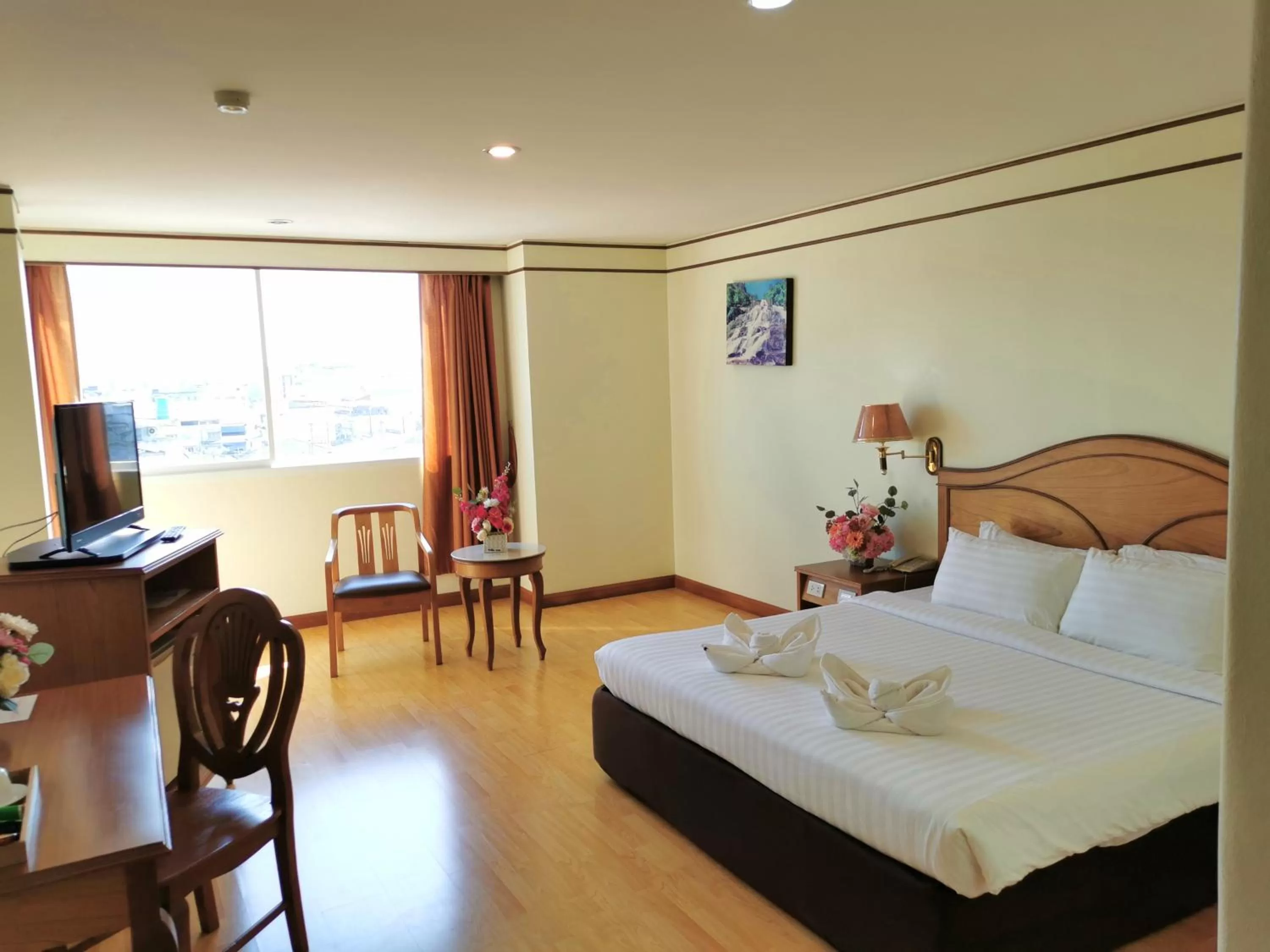 Bedroom, Bed in Morakot Twin Chumphon