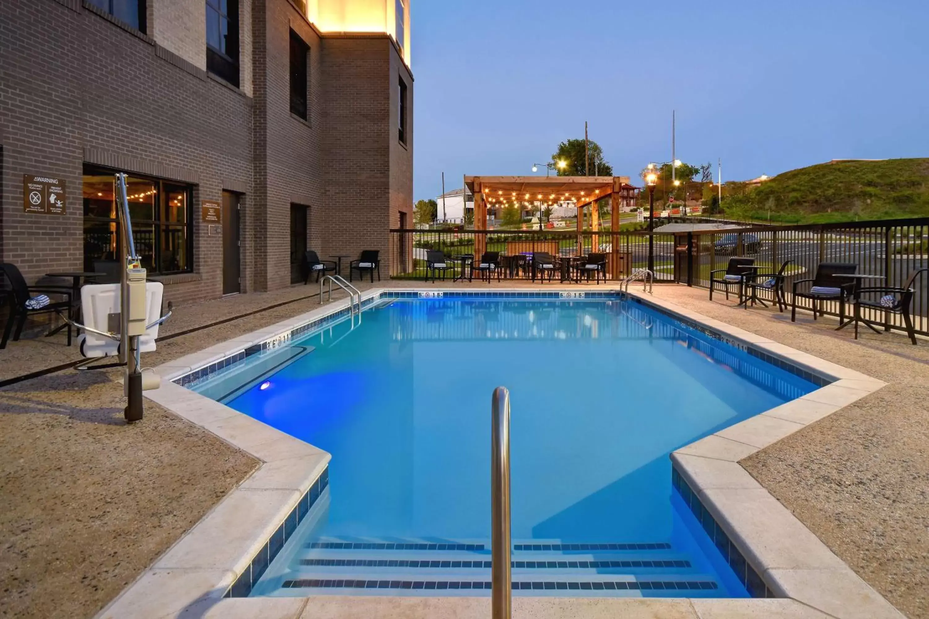 Pool view, Swimming Pool in Homewood Suites by Hilton Tuscaloosa Downtown, AL