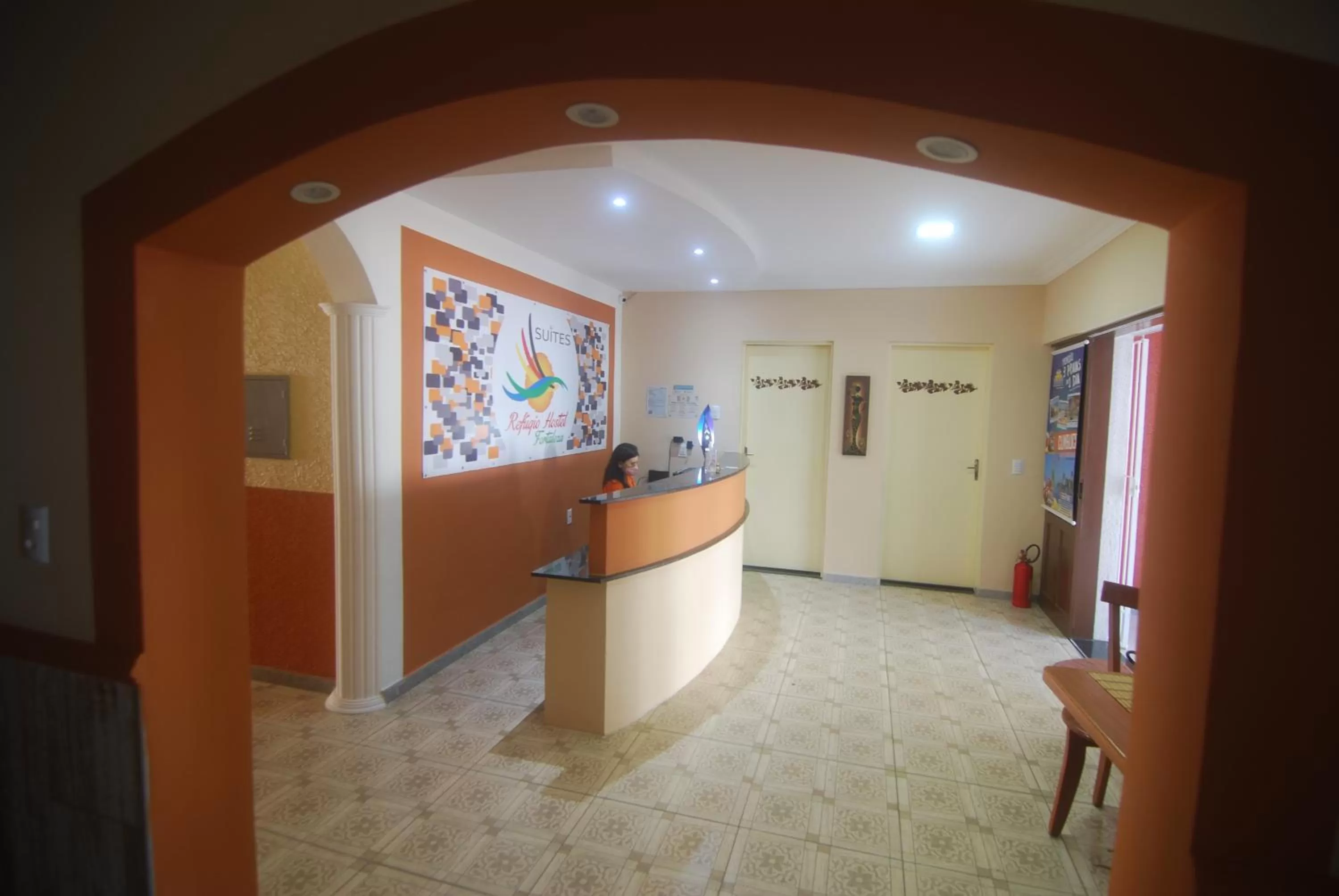 Lobby or reception in Refúgio Pousada Fortaleza