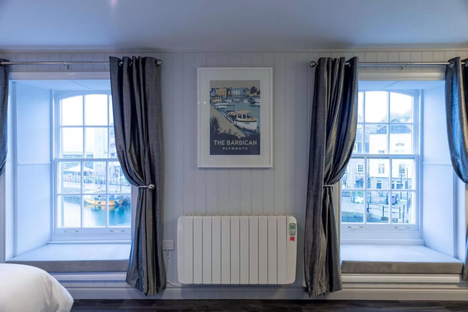 Bed in The Three Crowns B&B