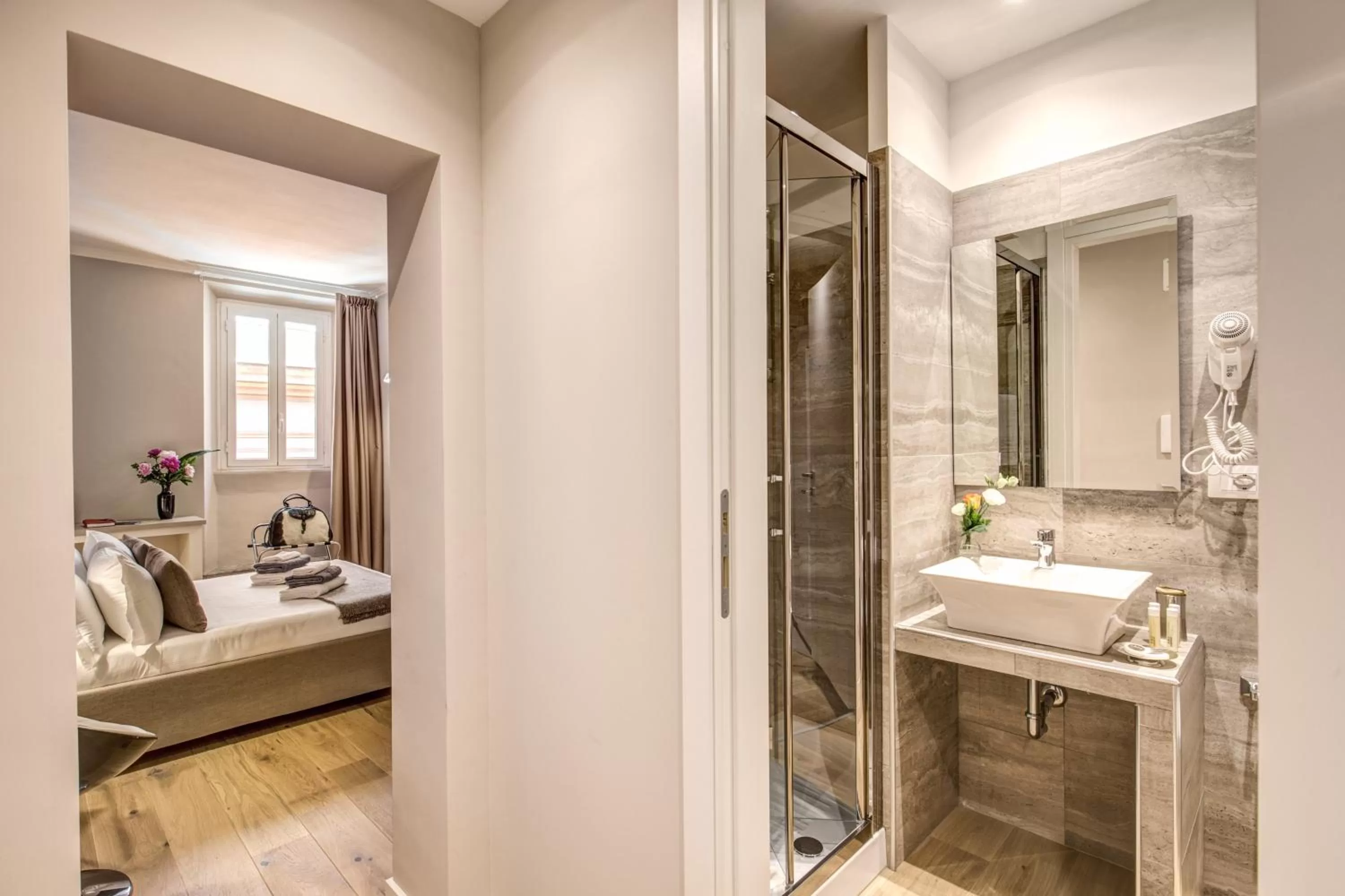 Bathroom in The Spanish Suite Via di Ripetta