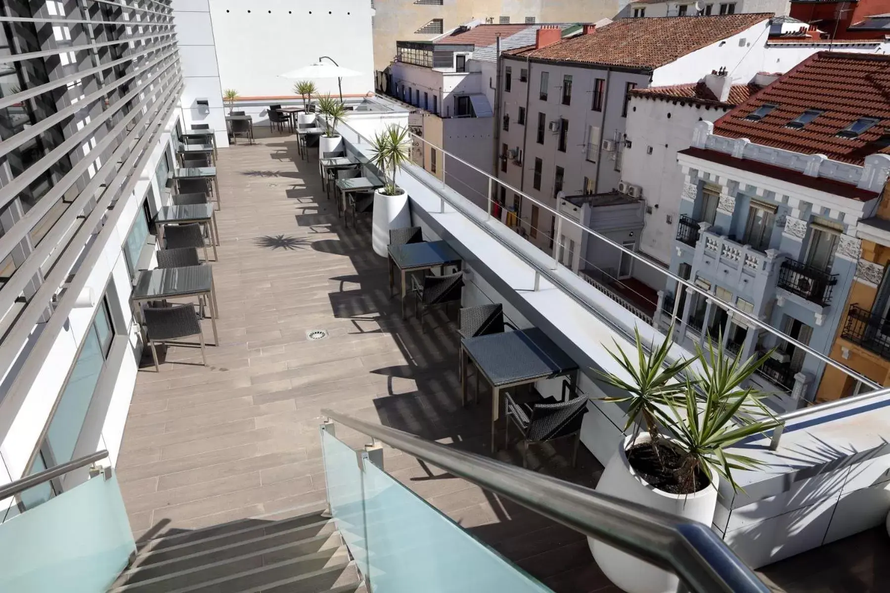 Balcony/Terrace in Eurostars Plaza Mayor