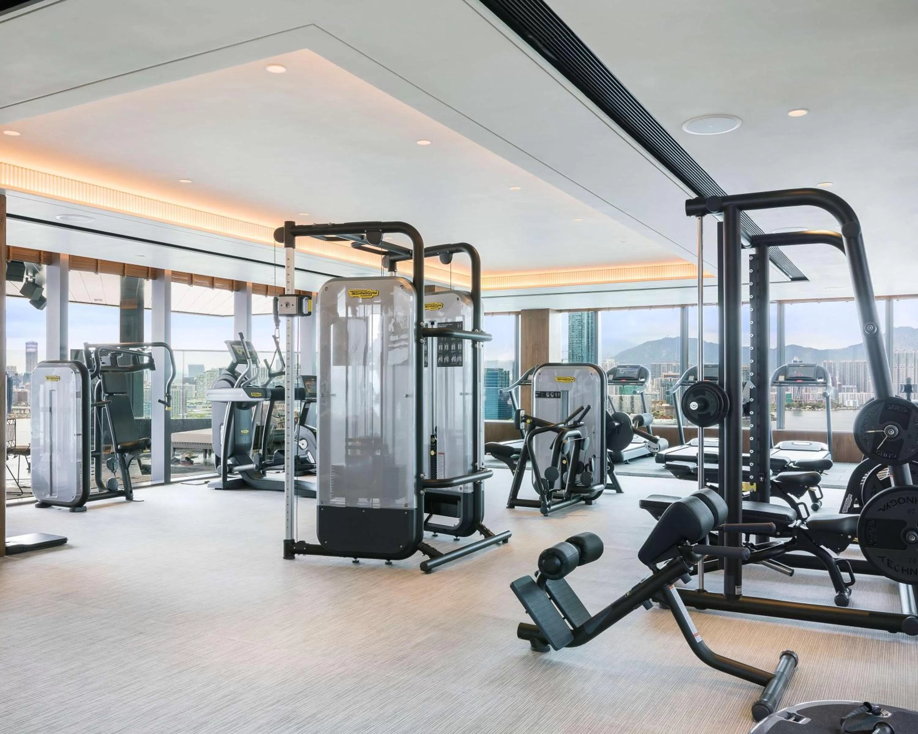 Fitness centre/facilities in Hyatt Centric Victoria Harbour