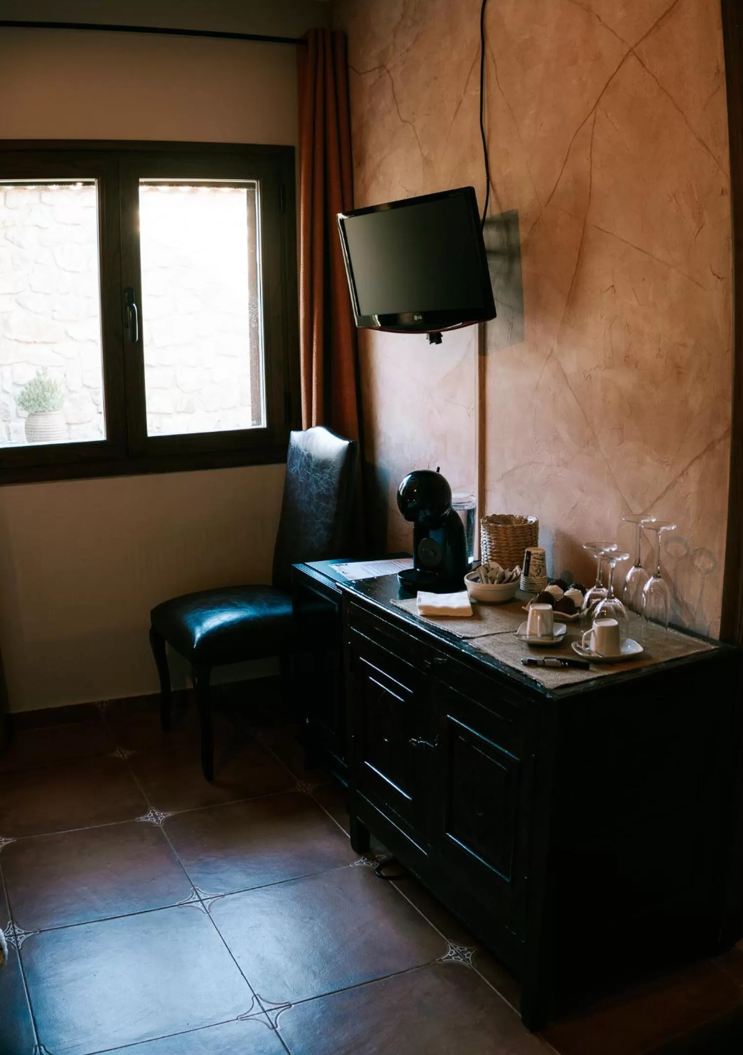 Coffee/tea facilities in Hospedería Ballesteros