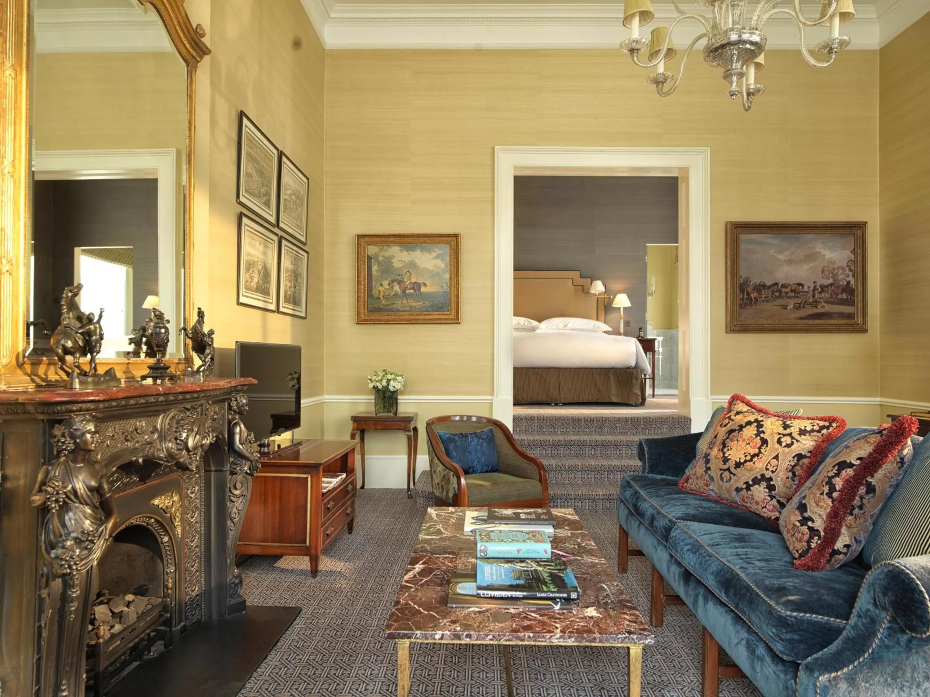 Decorative detail in Cliveden House - an Iconic Luxury Hotel