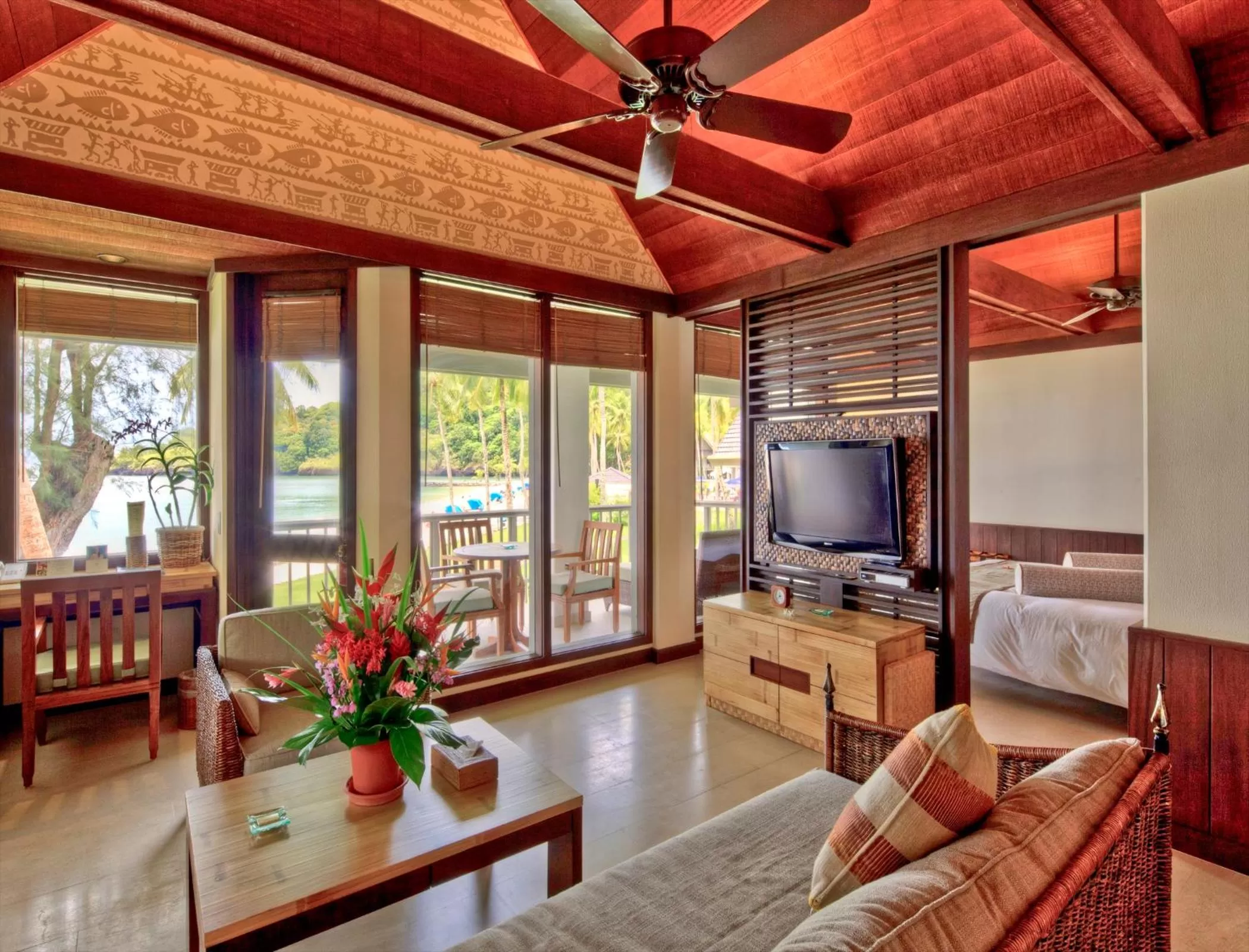 TV and multimedia, Seating Area in Palau Pacific Resort